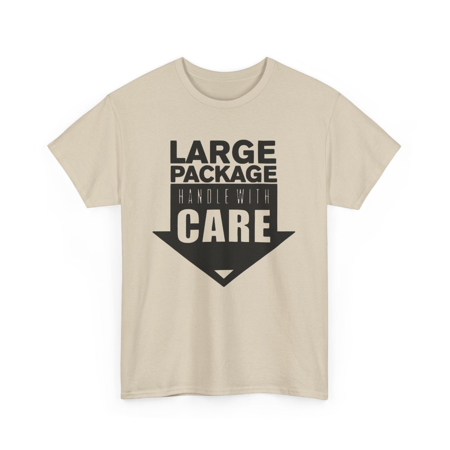 Large Package Jokes Sex Raunchy Humor Graphic T Shirt NEW ADULT