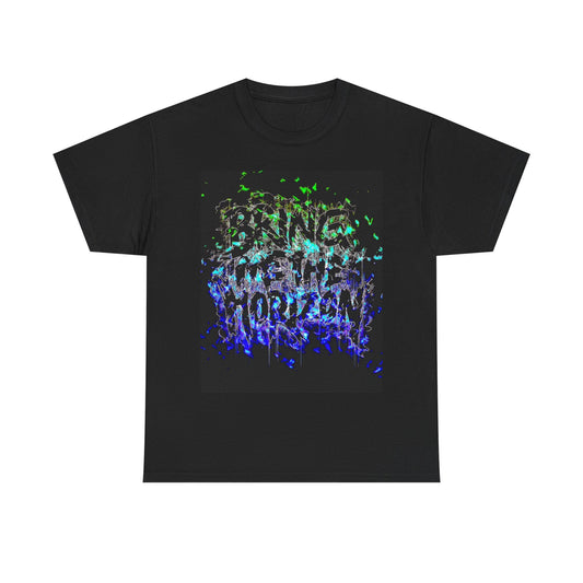 Bring me the Horizon T-shirt punk rock retro Neon art Unisex Heavy Cotton Tee