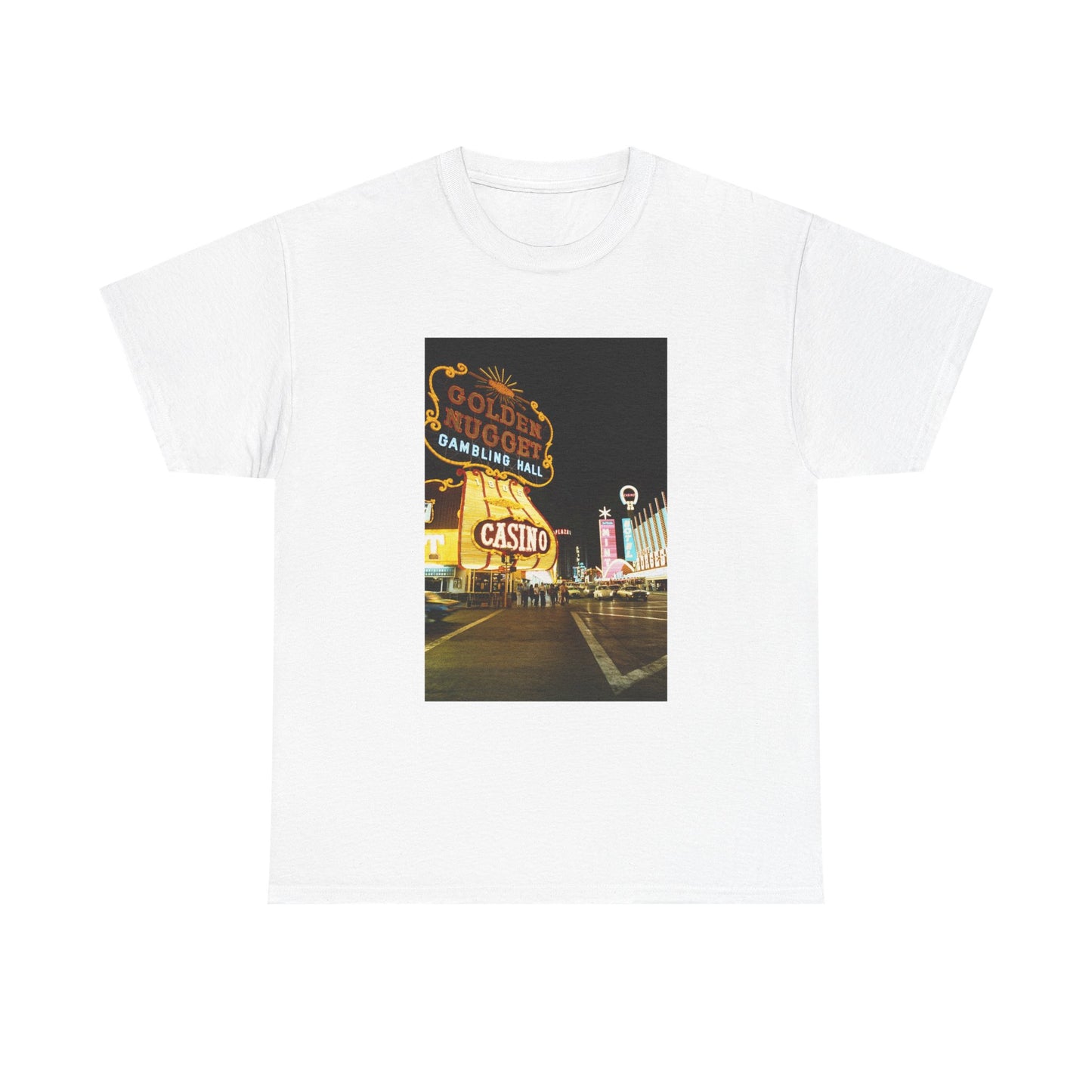 Old Las Vegas Tshirt Vintage Strip Retro Photo Nostalgia Golden Nugget Casino 1