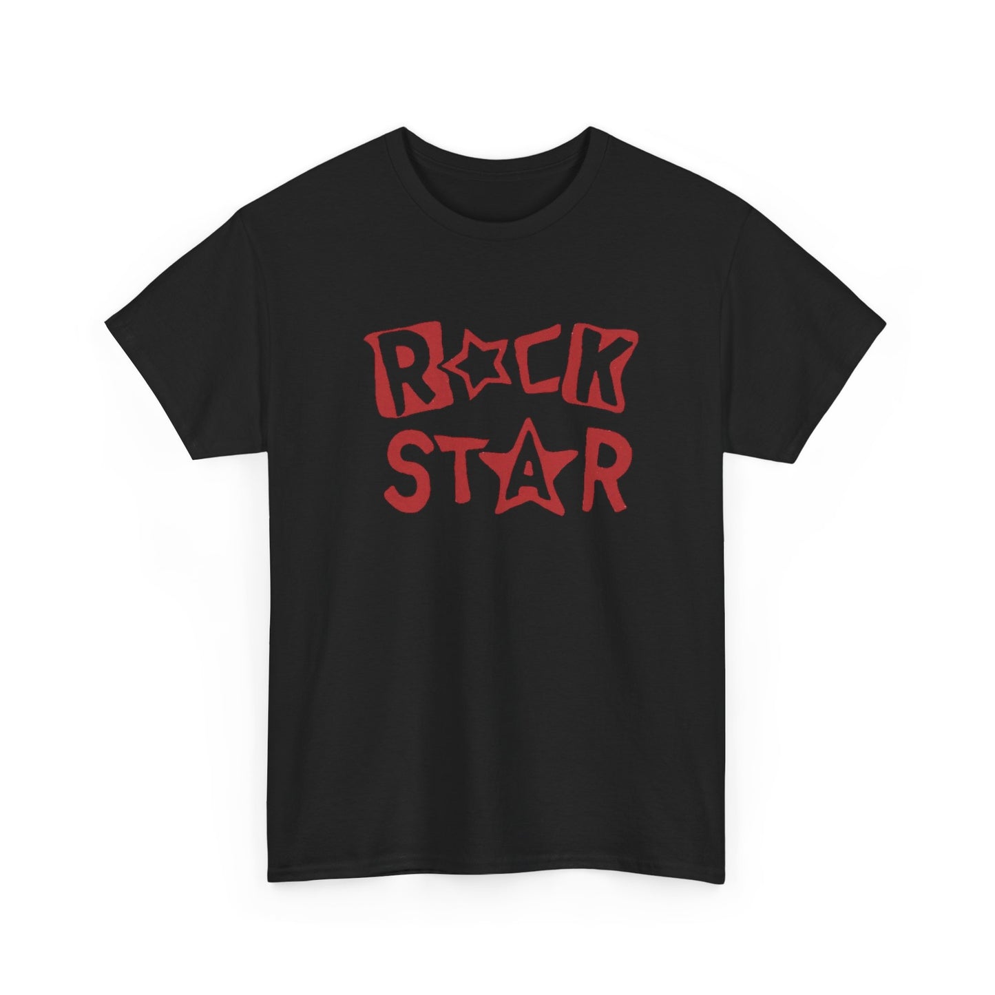Rock Star Graphic T Shirt Unisex Heavy Cotton NEW Tee