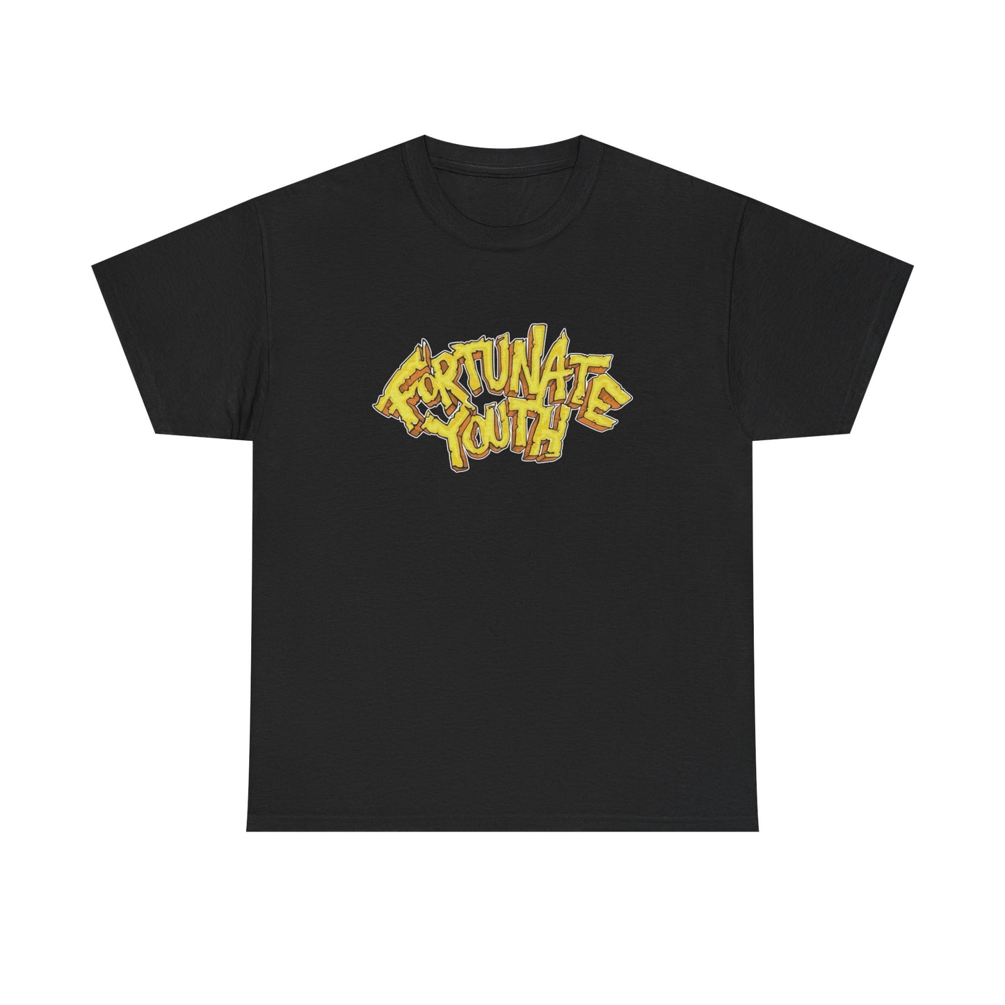 Fortunate Youth Retro Graphic T-Shirt Unisex Comfy Heavy Cotton Tee