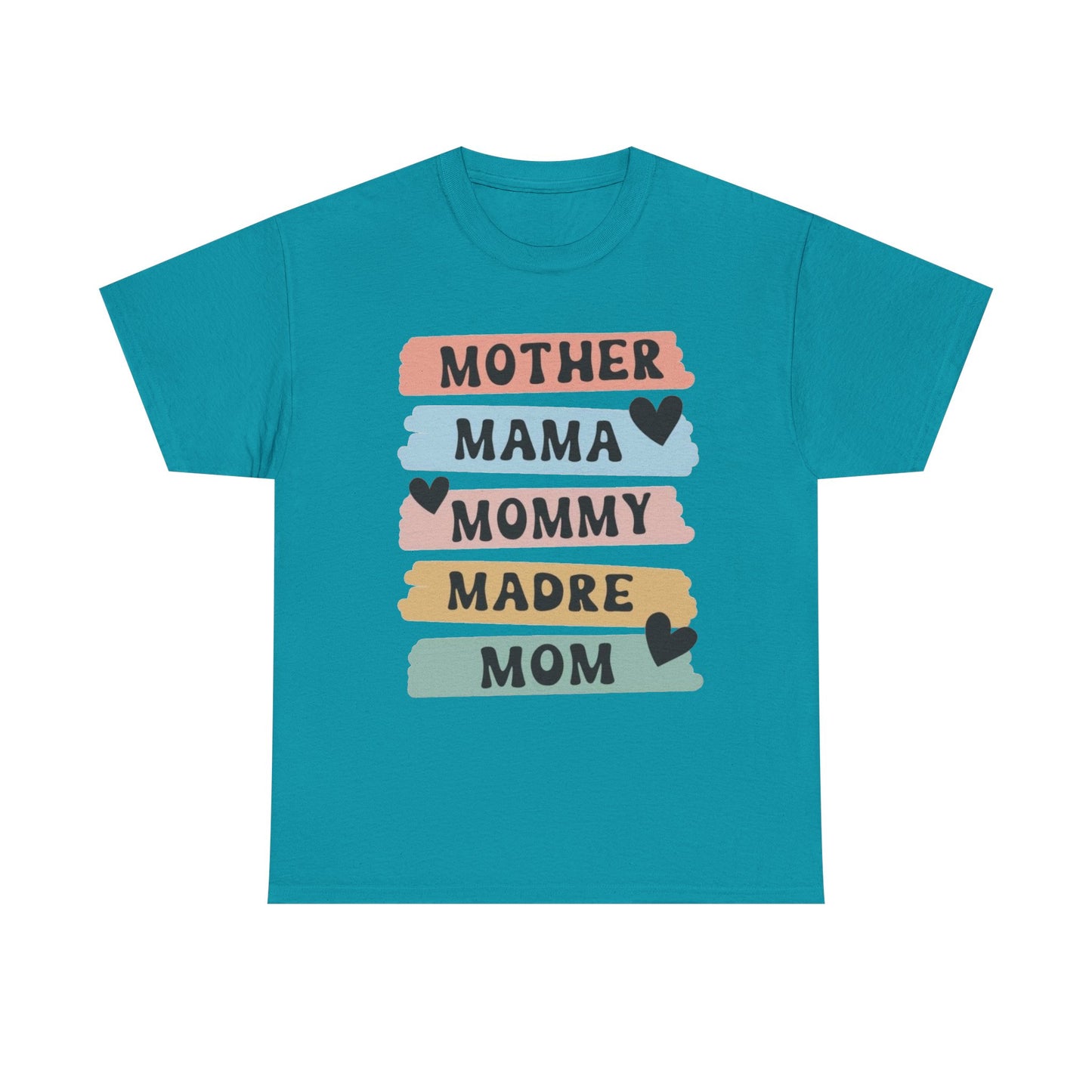 Mother Mom Mommy Madre Graphic T Shirt NEW ADULT