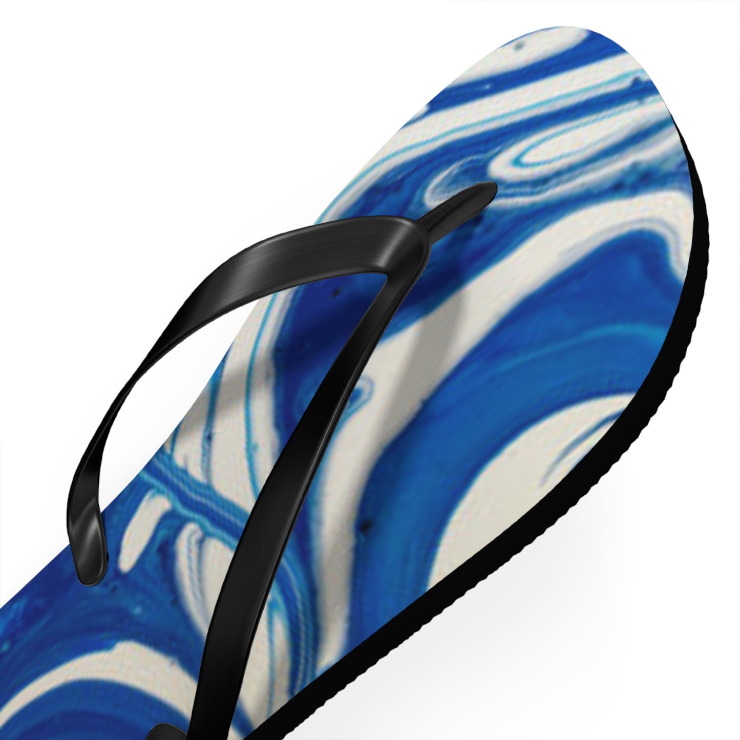 Blue And White Flip Flops, Sandals Slides, Summer Footwear, Brand New