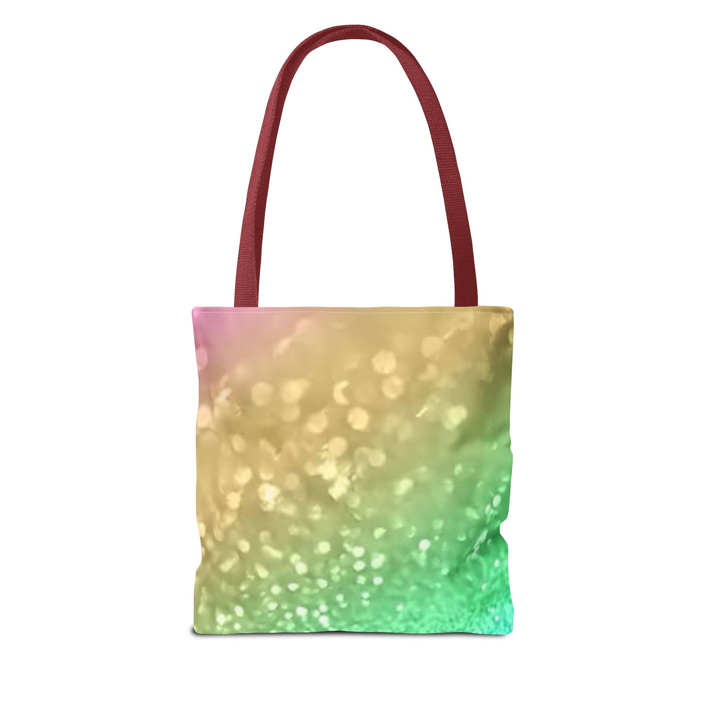 Rainbow Glitter Tote Bag (AOP) Brand New