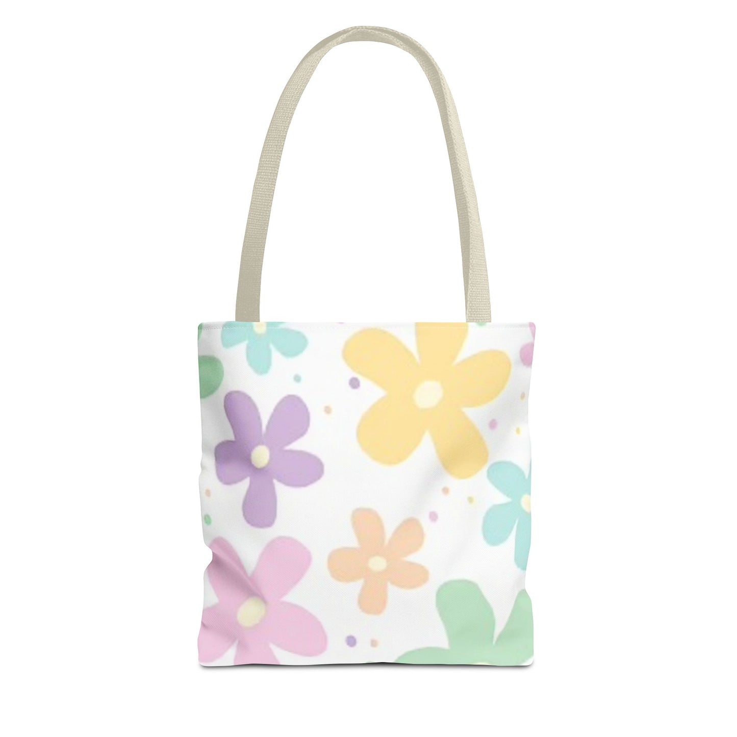 Multi Color Floral Brand NEW Bright Tote Bag (AOP)