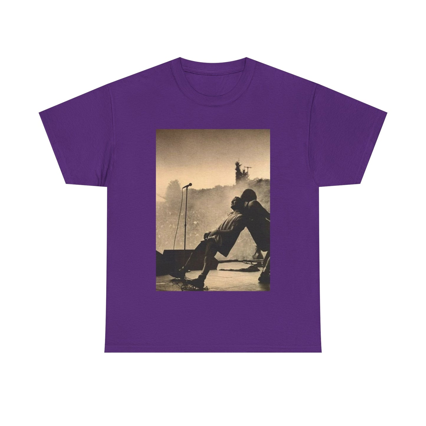 Pearl Jam TShirt vintage grunge stage  photo Unisex Heavy Cotton Tee OFFICIAL