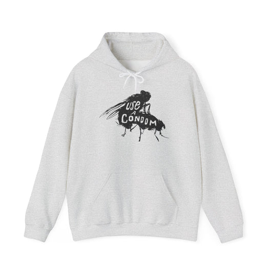 Use A Condom Funny Graphic Hoodie Unisex Heavy Blend™ Hooded Sweatshirt