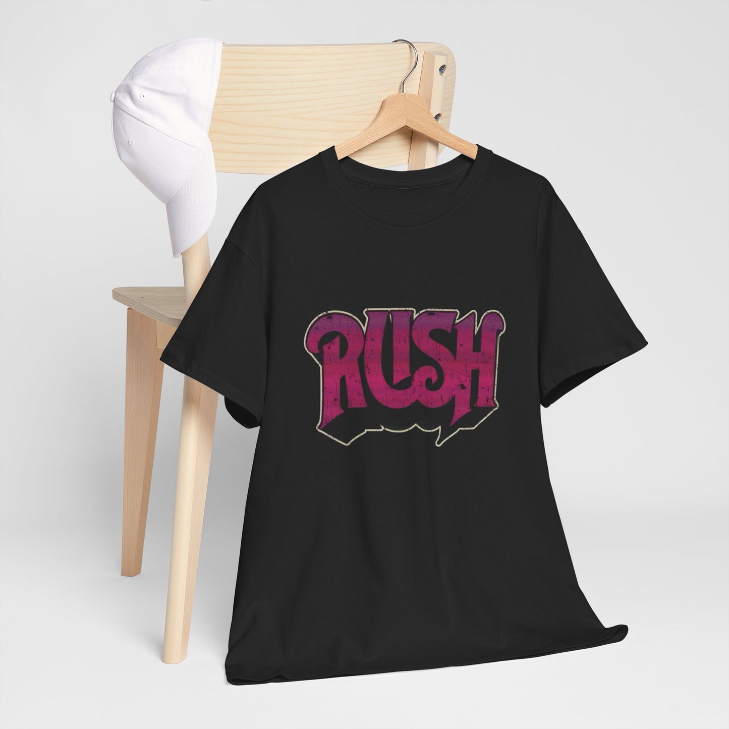 Rush Vintage Graphic T Shirt NEW ADULT Unisex Heavy Cotton Tee