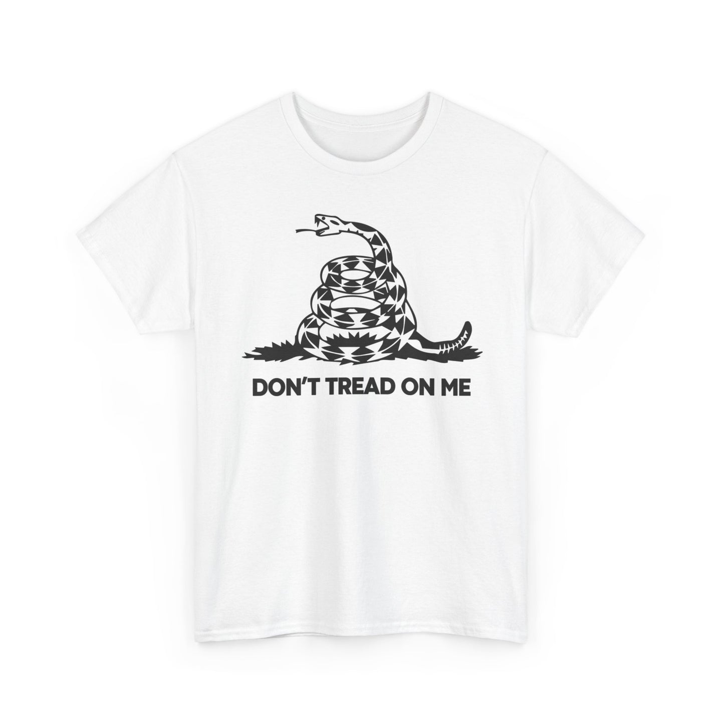 Dont Tread On Me Graphic T Shirt Flag Unisex Heavy Cotton Tee