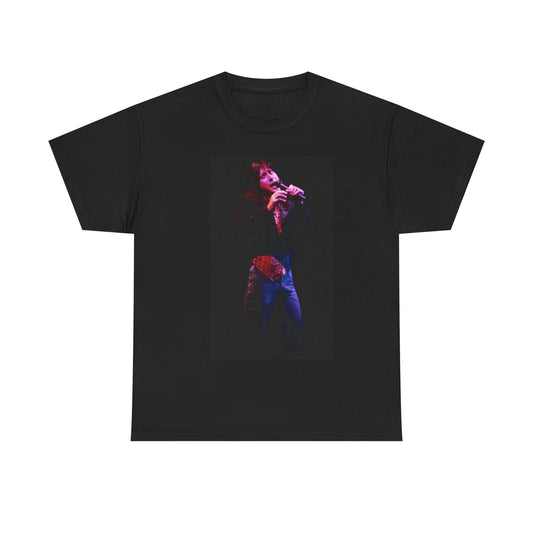 Steve Perry Journey Shirt Vintage Stage Retro 80s Unisex Heavy Cotton Tee