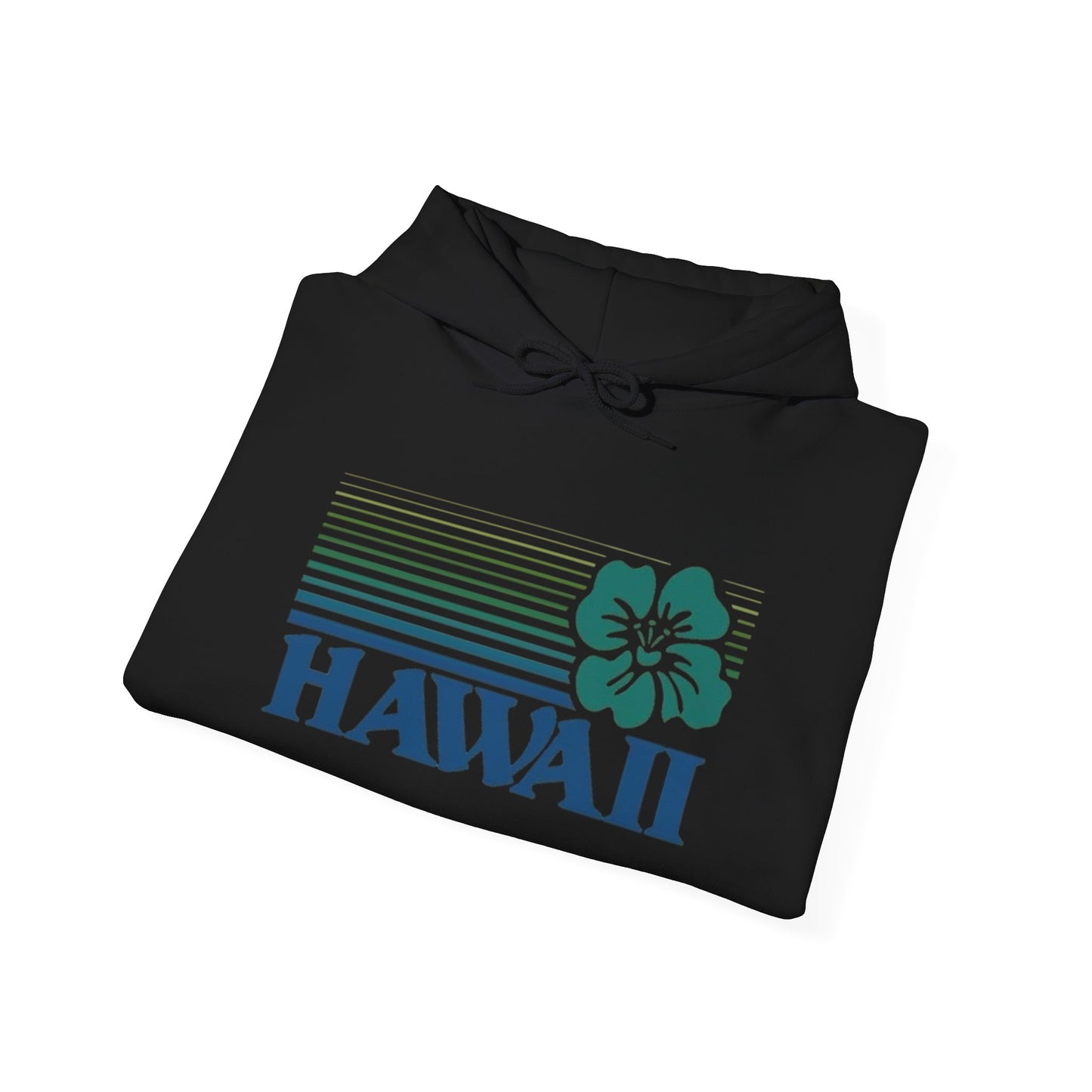 Hawaii Surfing Graphic Hoodie Unisex Heavy Blend™ Hooded Sweatshirt