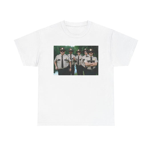 Super Troopers Graphic T Shirt Vintage Movie Poster Retro Unisex Heavy Cotton