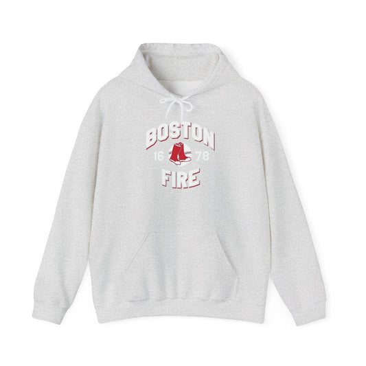 Boston Fire Hoodie Multiple Colors Unisex Heavy Blend™ Hooded Sweatshirt