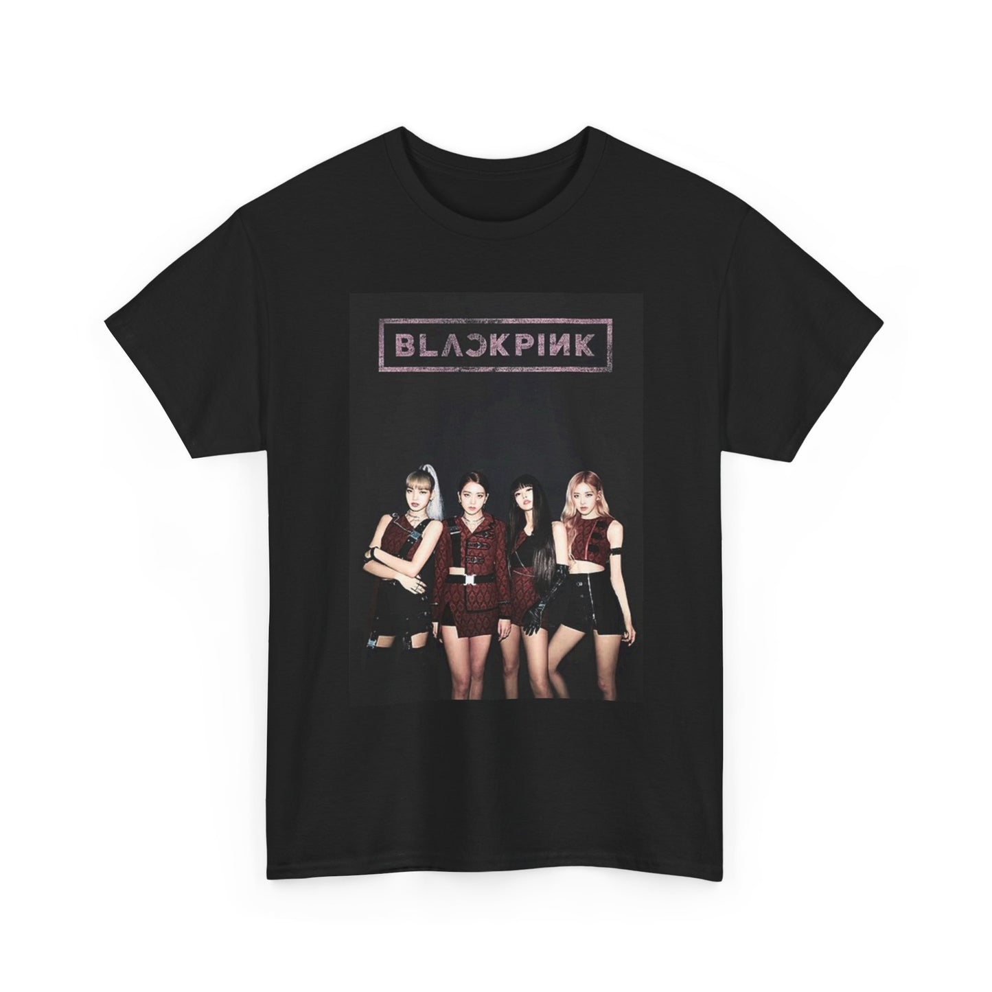 Black pink Graphic T Shirt Vintage Merch Retro Unisex Heavy Cotton Tee