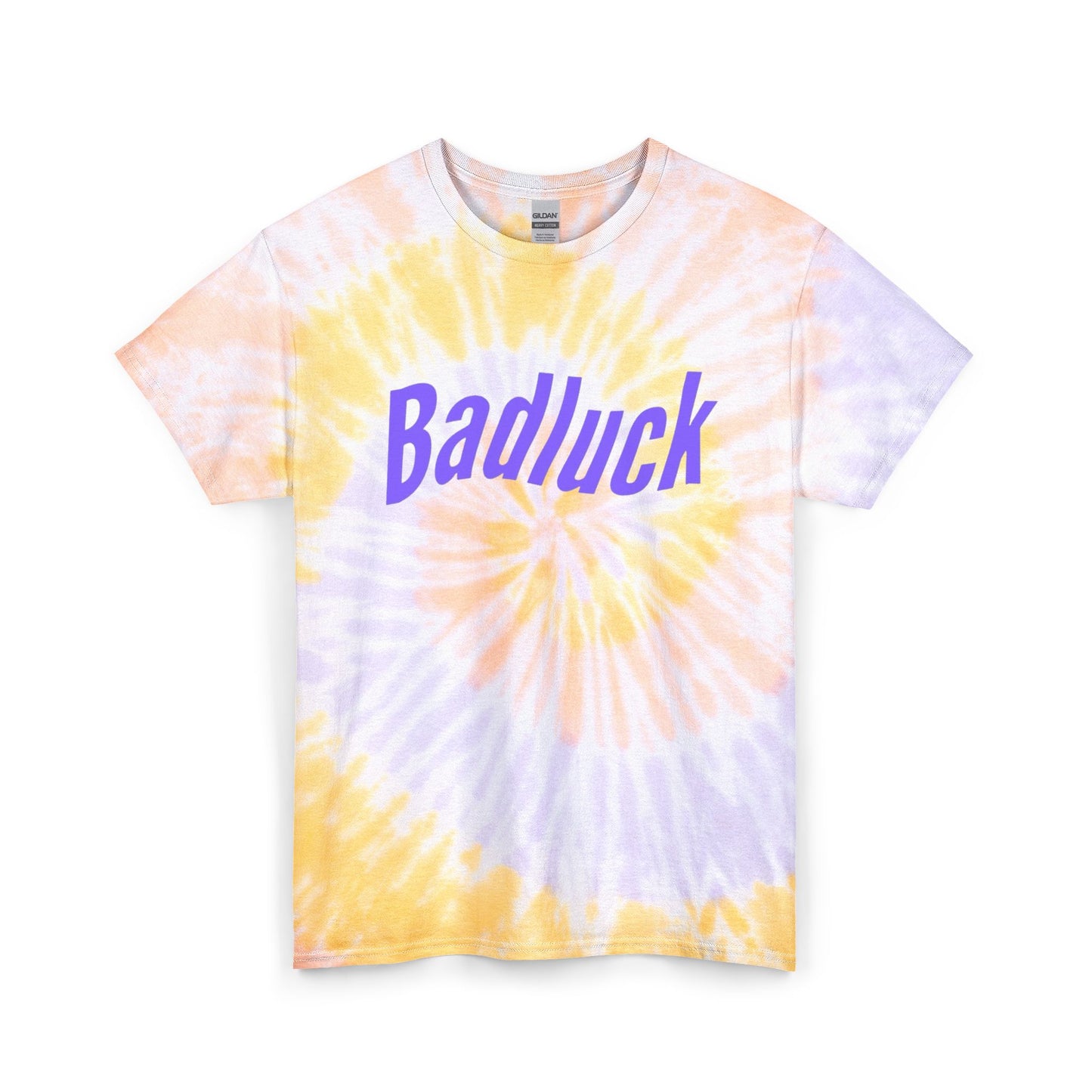 Bad Luck Skateboarding Graphic T Shirt Unisex Tie Dye Cotton Tee Gift