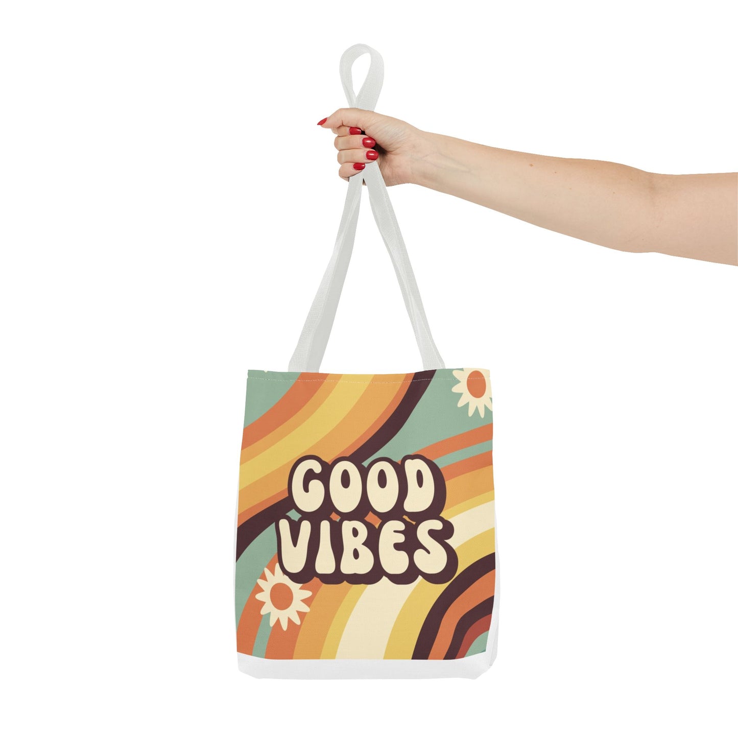 Good Vibes BRAND NEW BEACH Tote Bag (AOP)