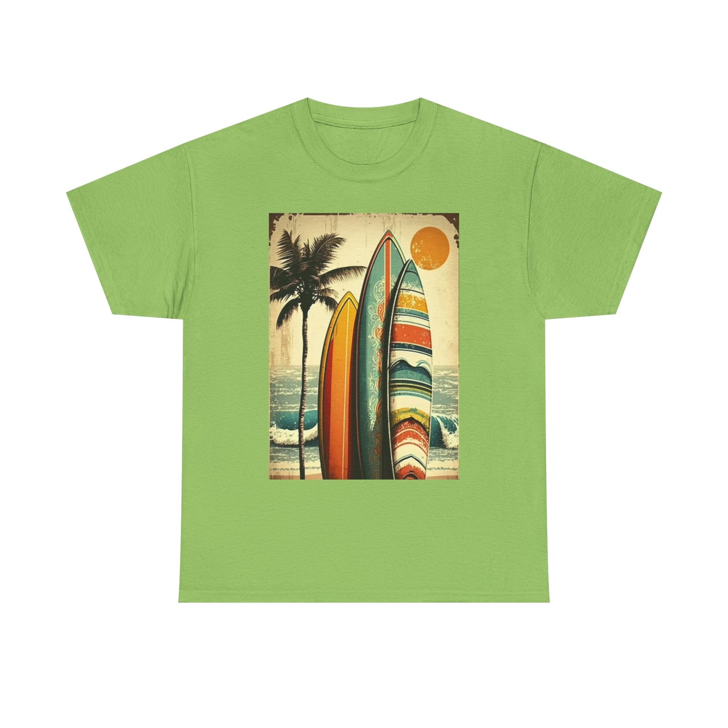 Hawaiian Surfing T Shirt BRAND NEW Apparel Unisex Graphic Tee USA