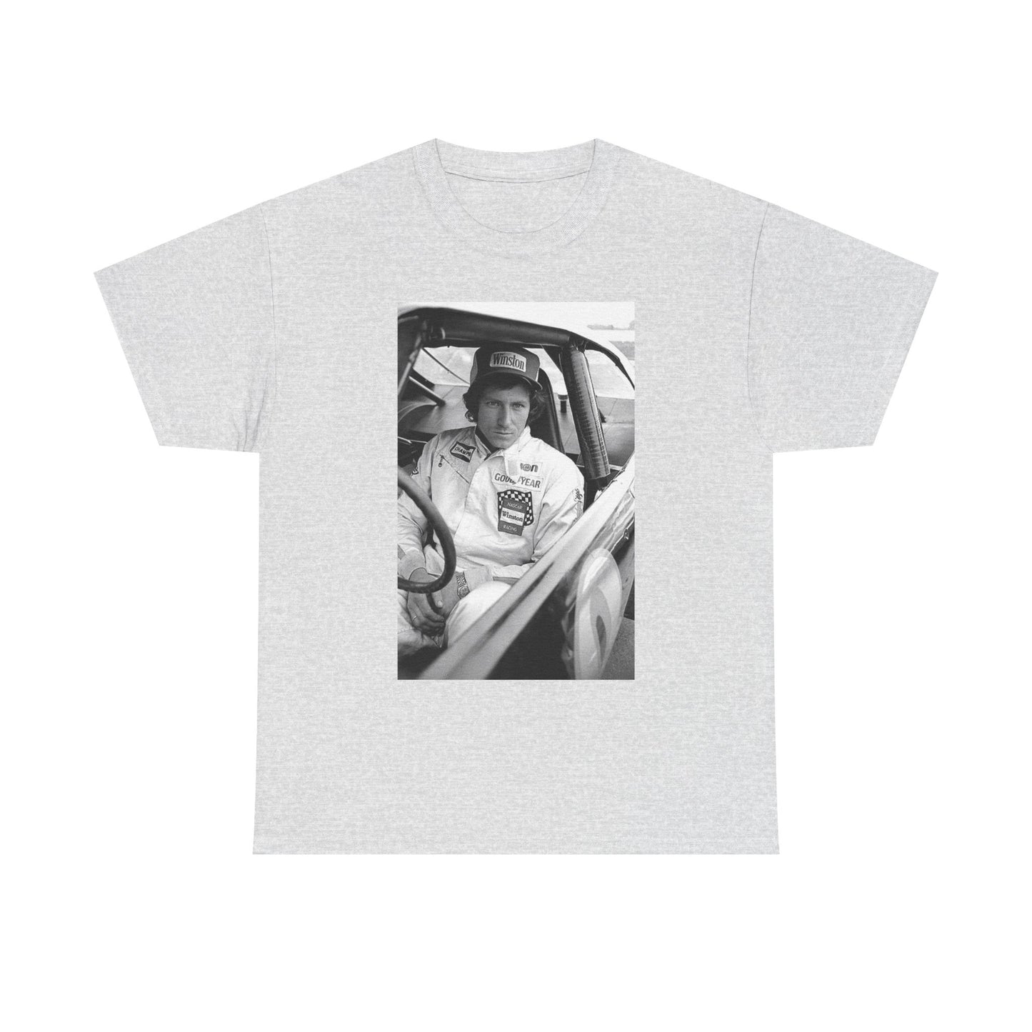Dale Earnhardt Vintage Racing Graphic Retro Unisex Heavy Cotton Tee