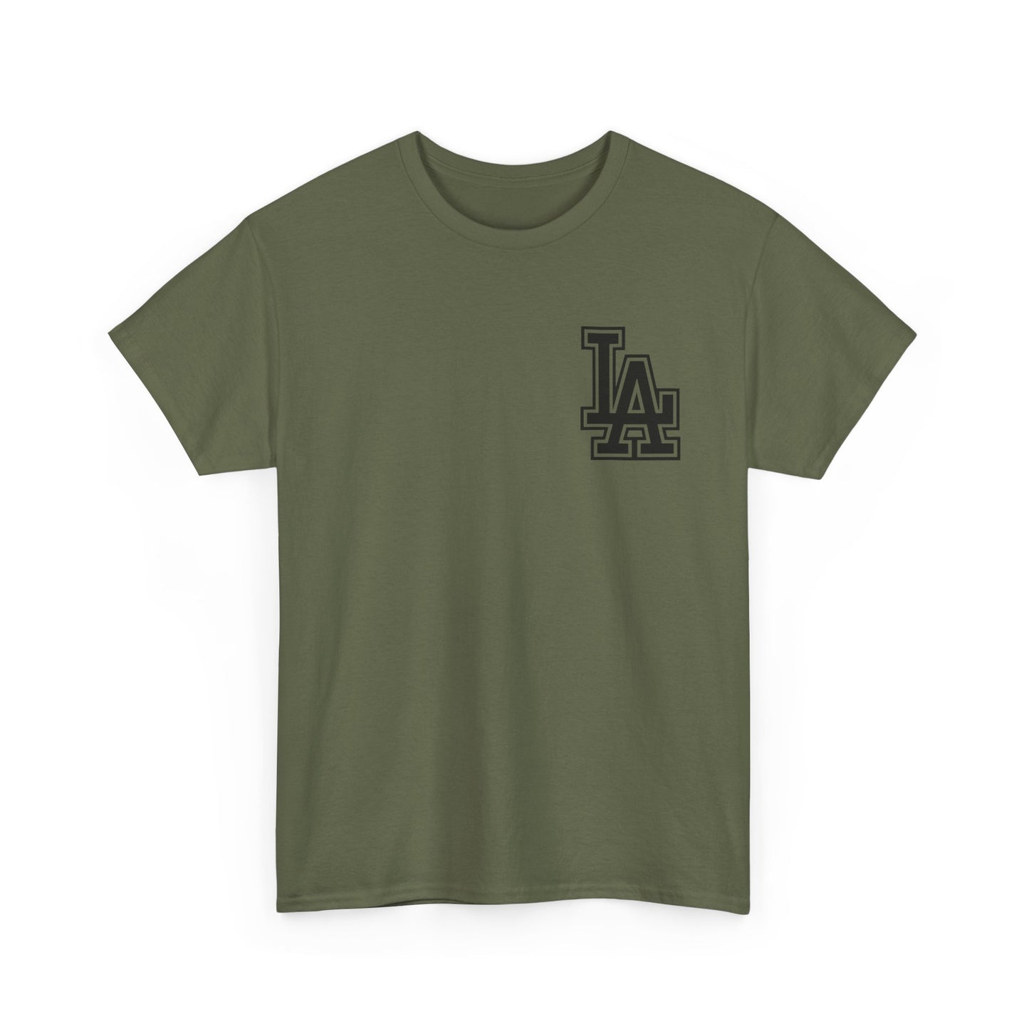 LA Los Angeles Cali Logo Graphic T Shirt S-5XL Unisex Heavy Cotton Tee