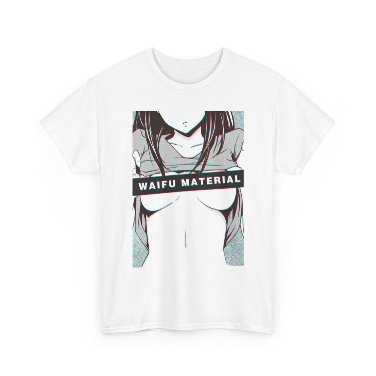 Anime Waifu Graphic Tee, Unisex Tshirt for Gamers, Sexy Art Design, Japanese