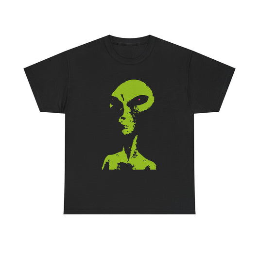 Vintage Alien Graphic T Shirt NEW Adult Unisex Heavy Cotton Tee