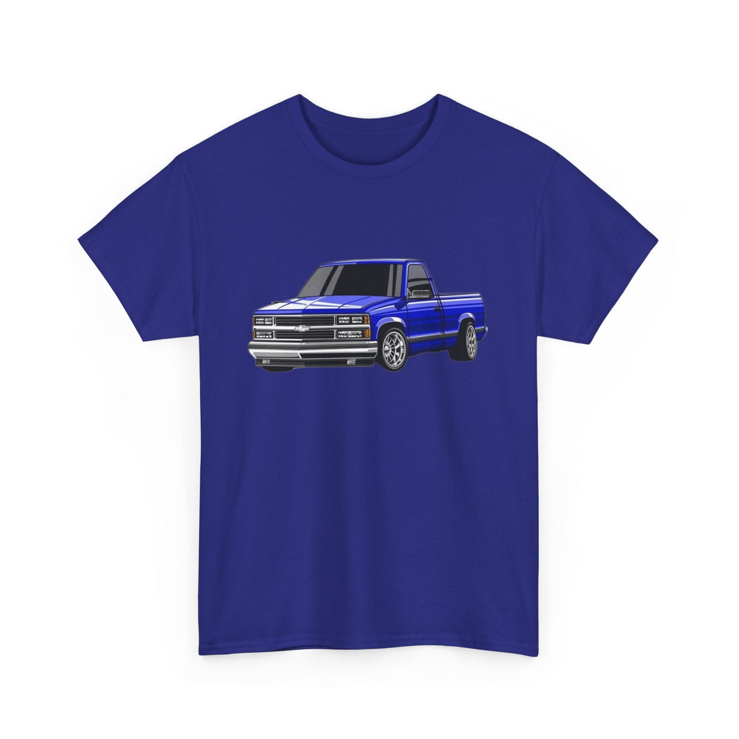 Chevy OBS Pickup 90s Graphic T Shirt Unisex Heavy Cotton Tee NEW