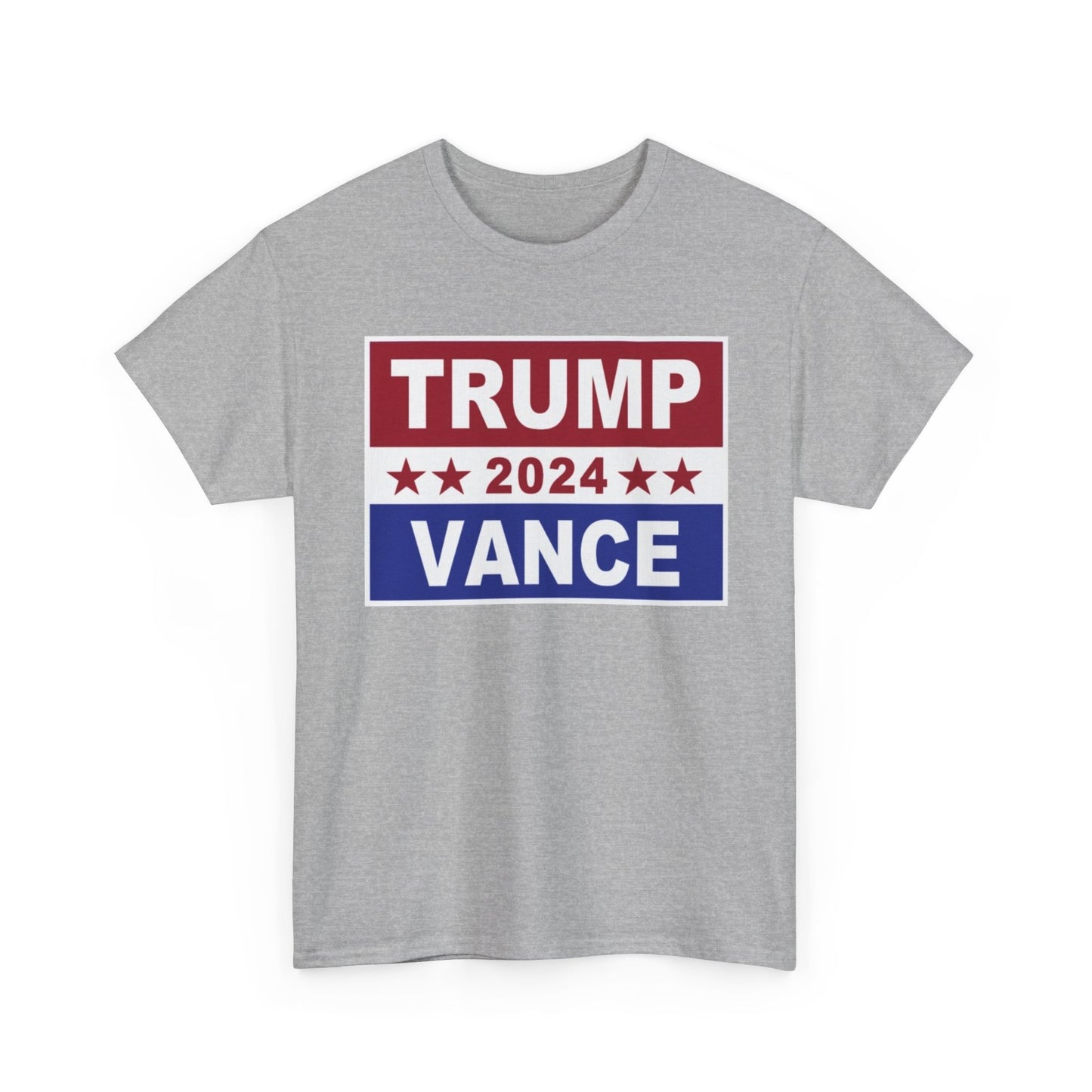 Trump Vance Shirt New President 2024 MAGA Republican USA Unisex Heavy Cotton Tee