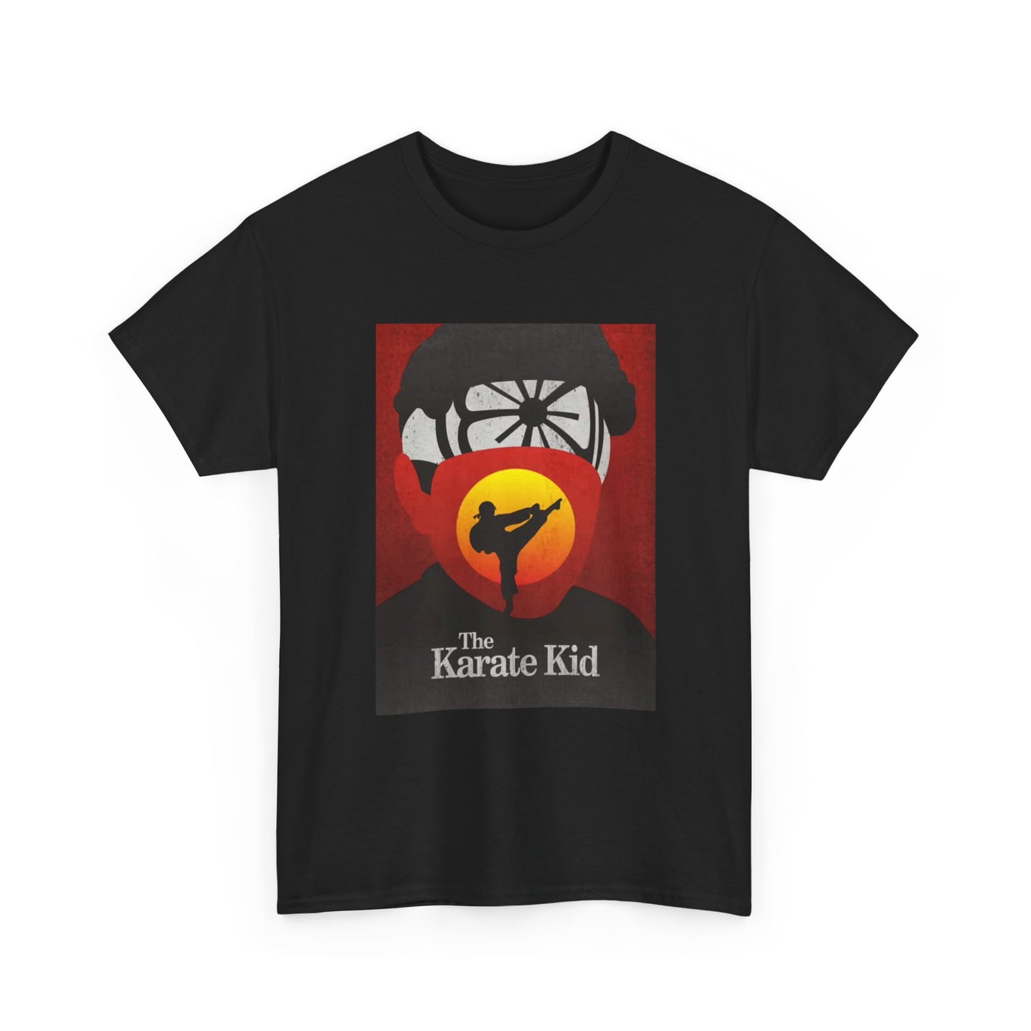 The Karate Kid Tshirt Vintage Retro Movie Poster 90s Unisex Heavy Cotton Tee