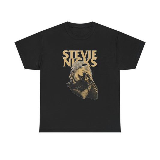 Stevie Nicks Retro Graphic T Shirt Unisex Heavy Cotton Tee