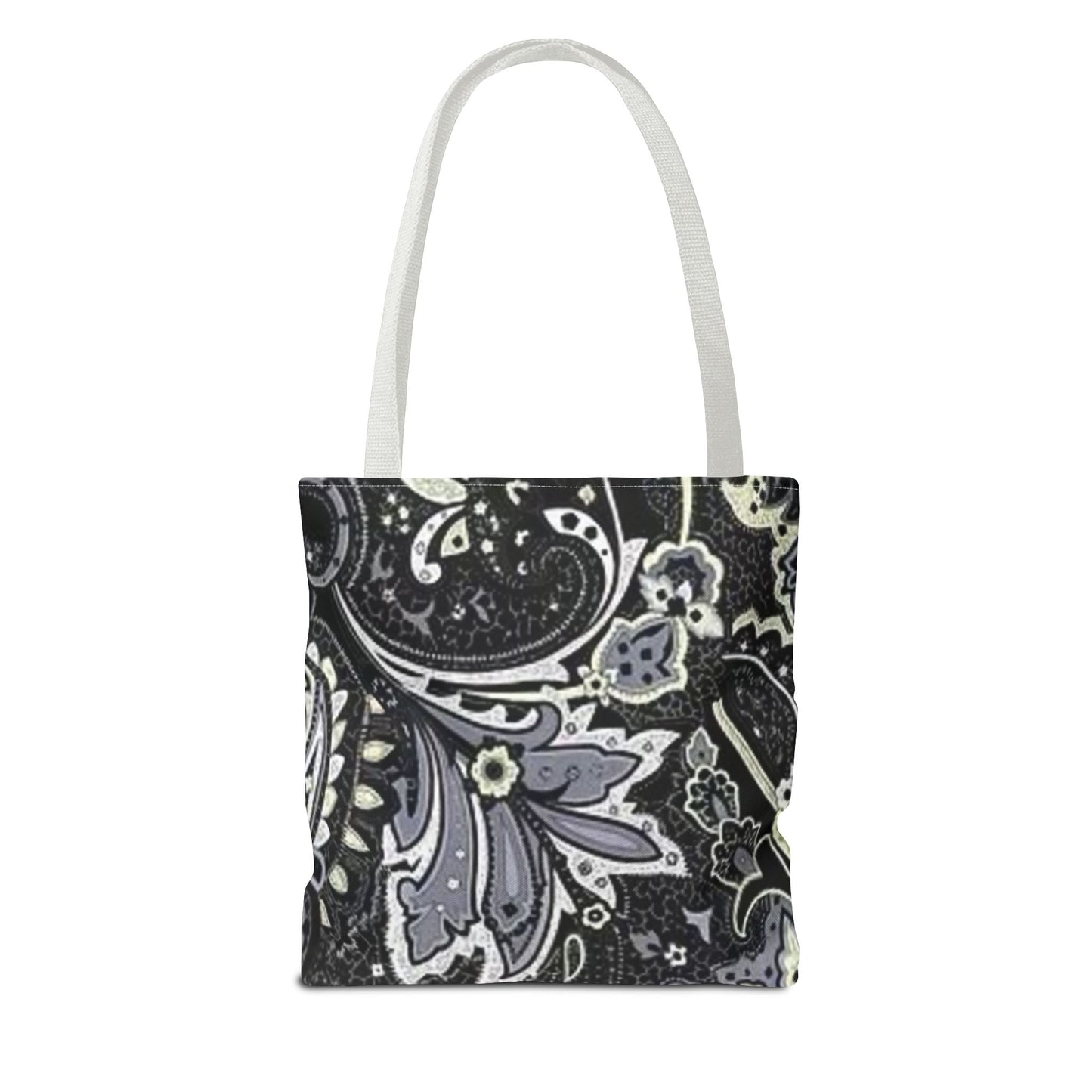 Black And Silver Pattern BRAND NEW Tote Bag (AOP)