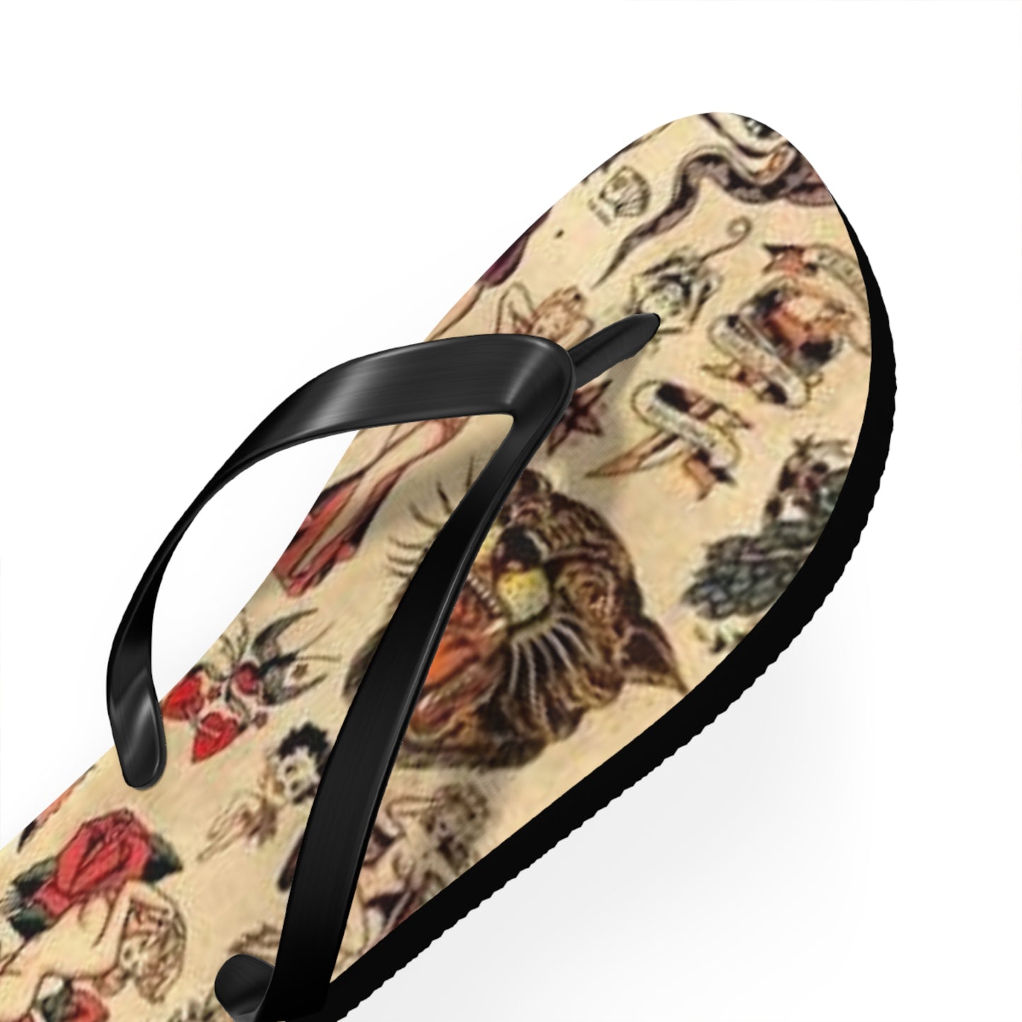 Sailor Jerry Sandals, Beach Shoes, Vacation Flip Flops, Pool Slides, Comfortable