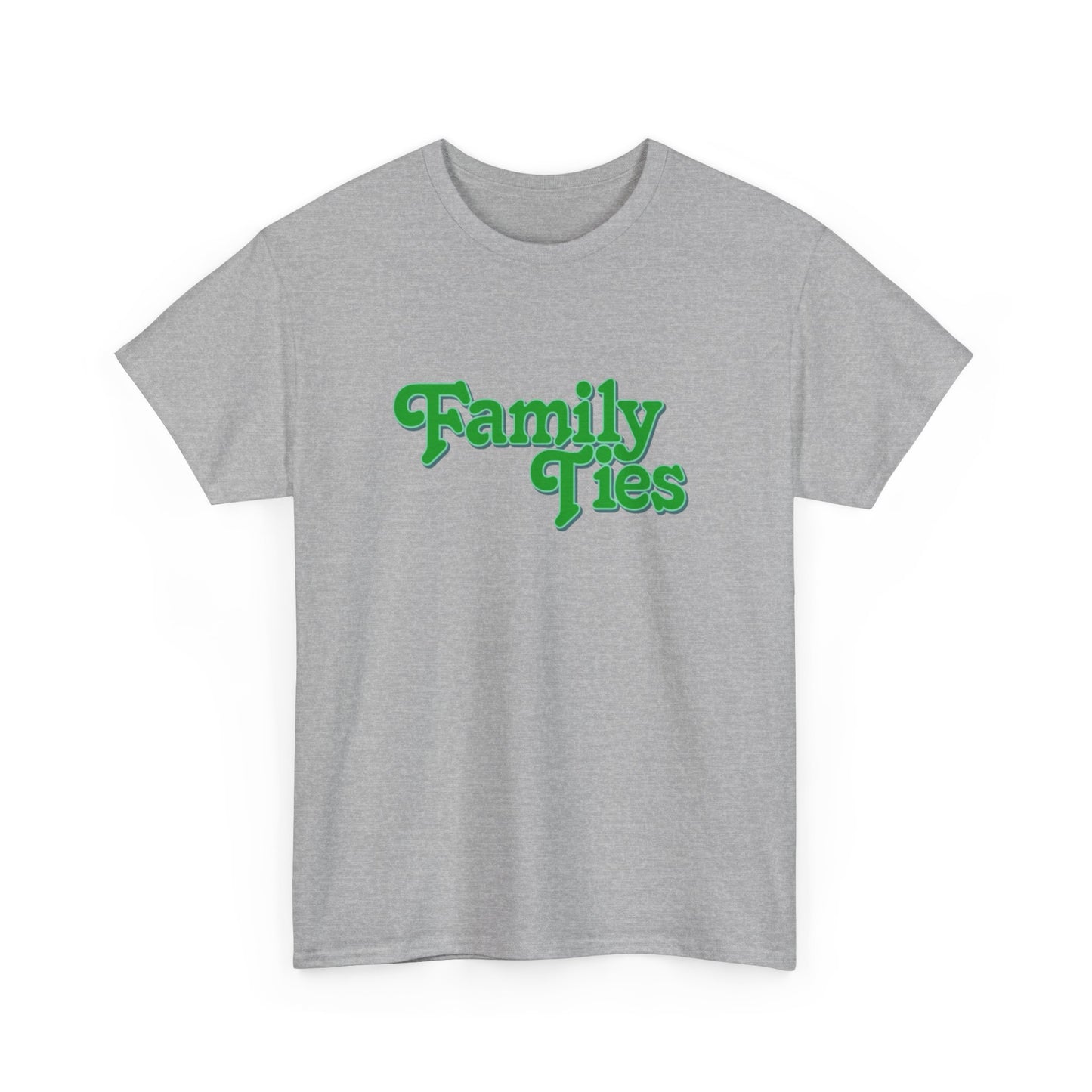 Family Ties Graphic T Shirt Vintage Retro Tv Series Unisex Heavy Cotton Tee