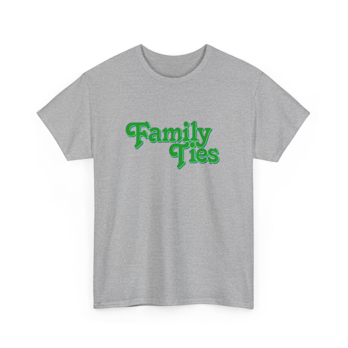 Family Ties Graphic T Shirt Vintage Retro Tv Series Unisex Heavy Cotton Tee