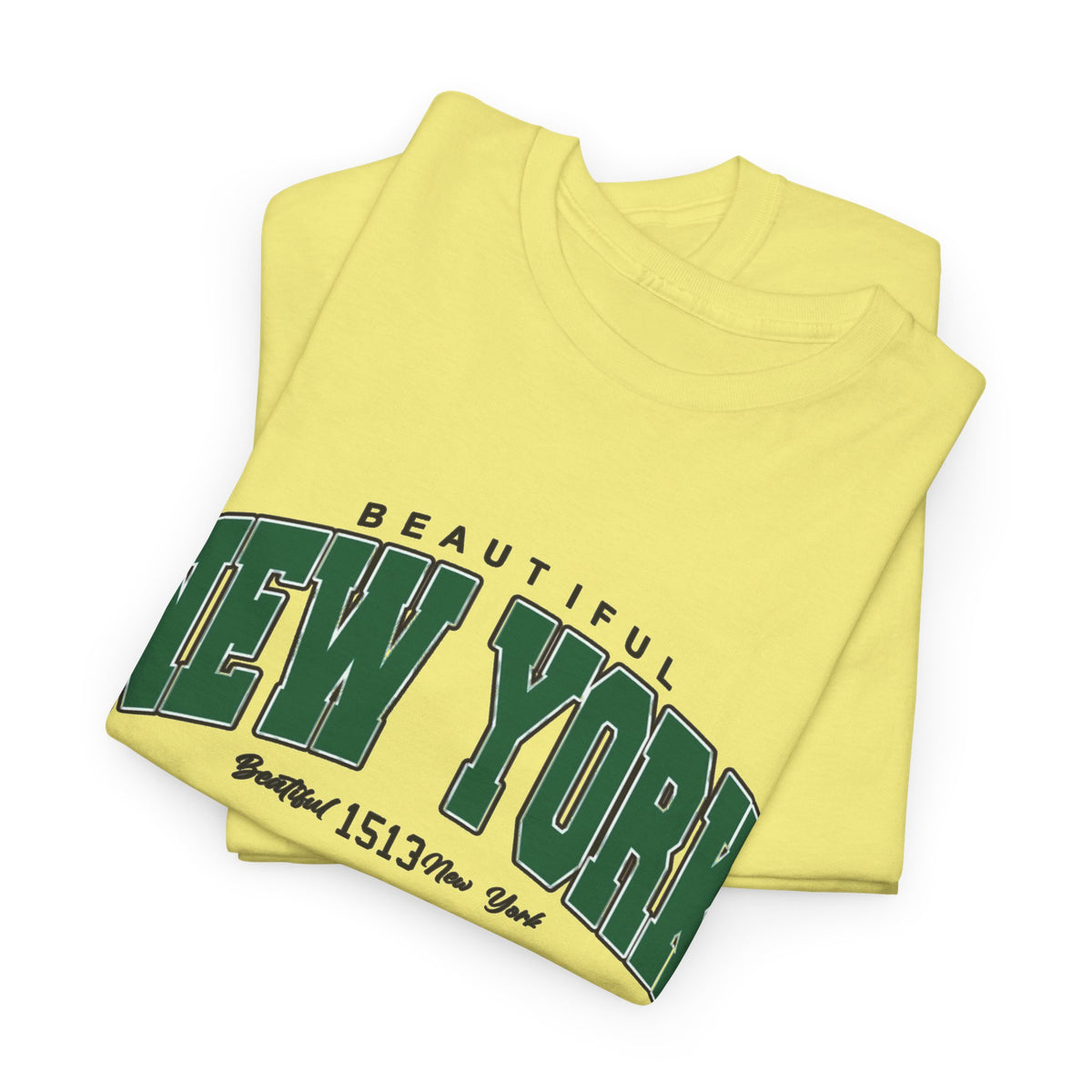 Beautiful New York Graphic T Shirt Men's Heavy Cotton Tee