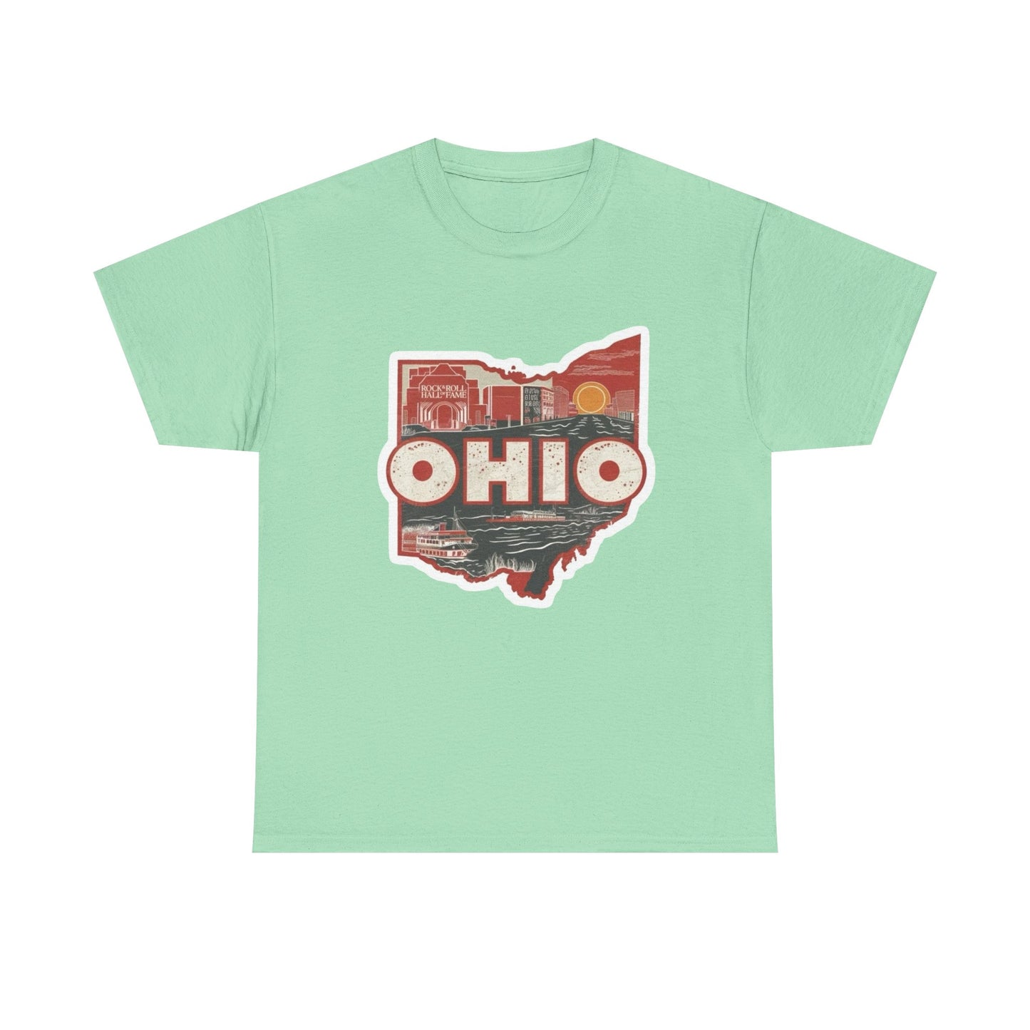 Ohio Logo Graphic T Shirt NEW Adult Tee