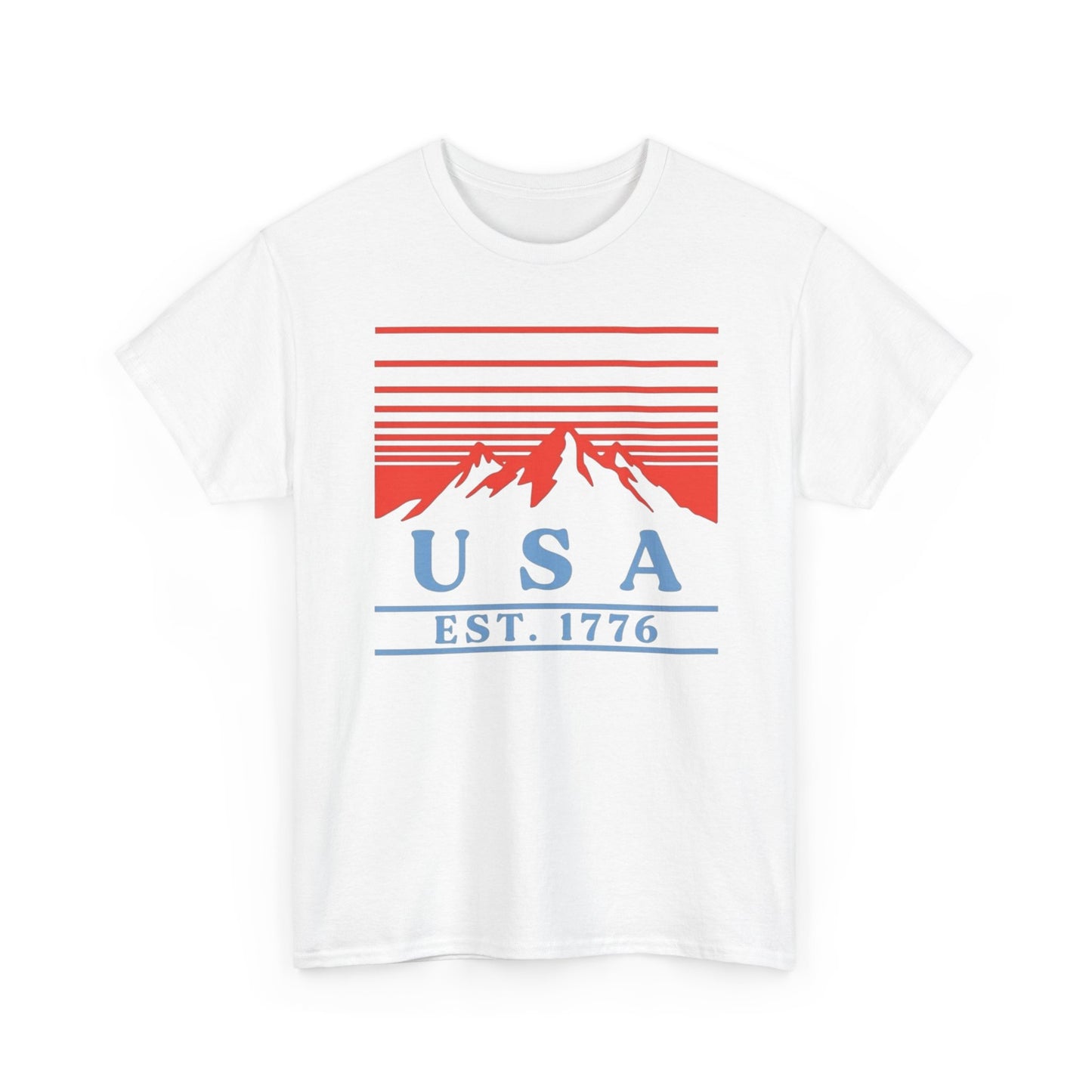 USA Est 1776 America Graphic T Shirt ADULT NEW