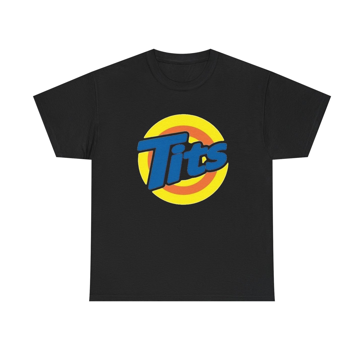 Tits Funny Sex Jokes Graphic T Shirt NEW Unisex Heavy Cotton Tee