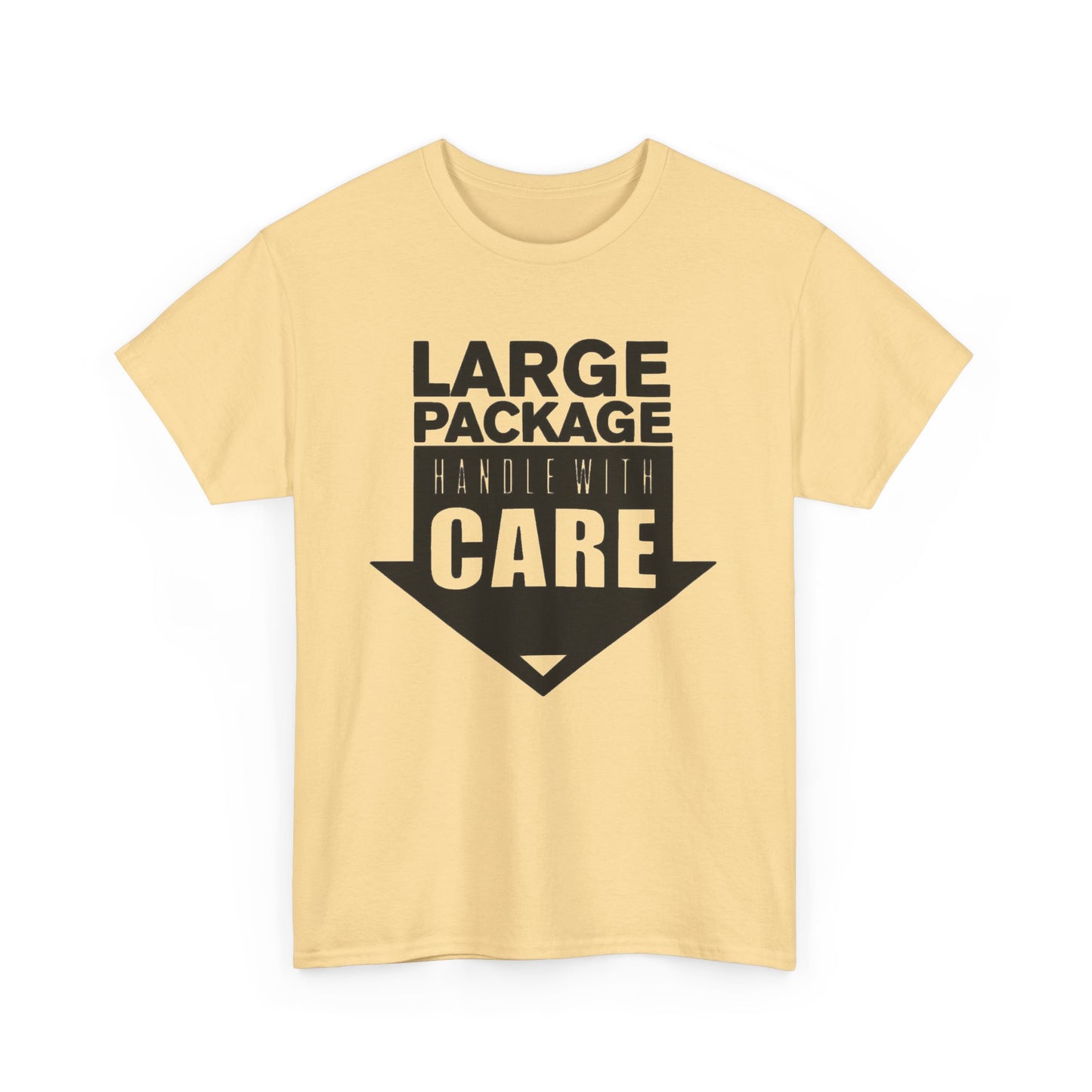 Large Package Jokes Sex Raunchy Humor Graphic T Shirt NEW ADULT