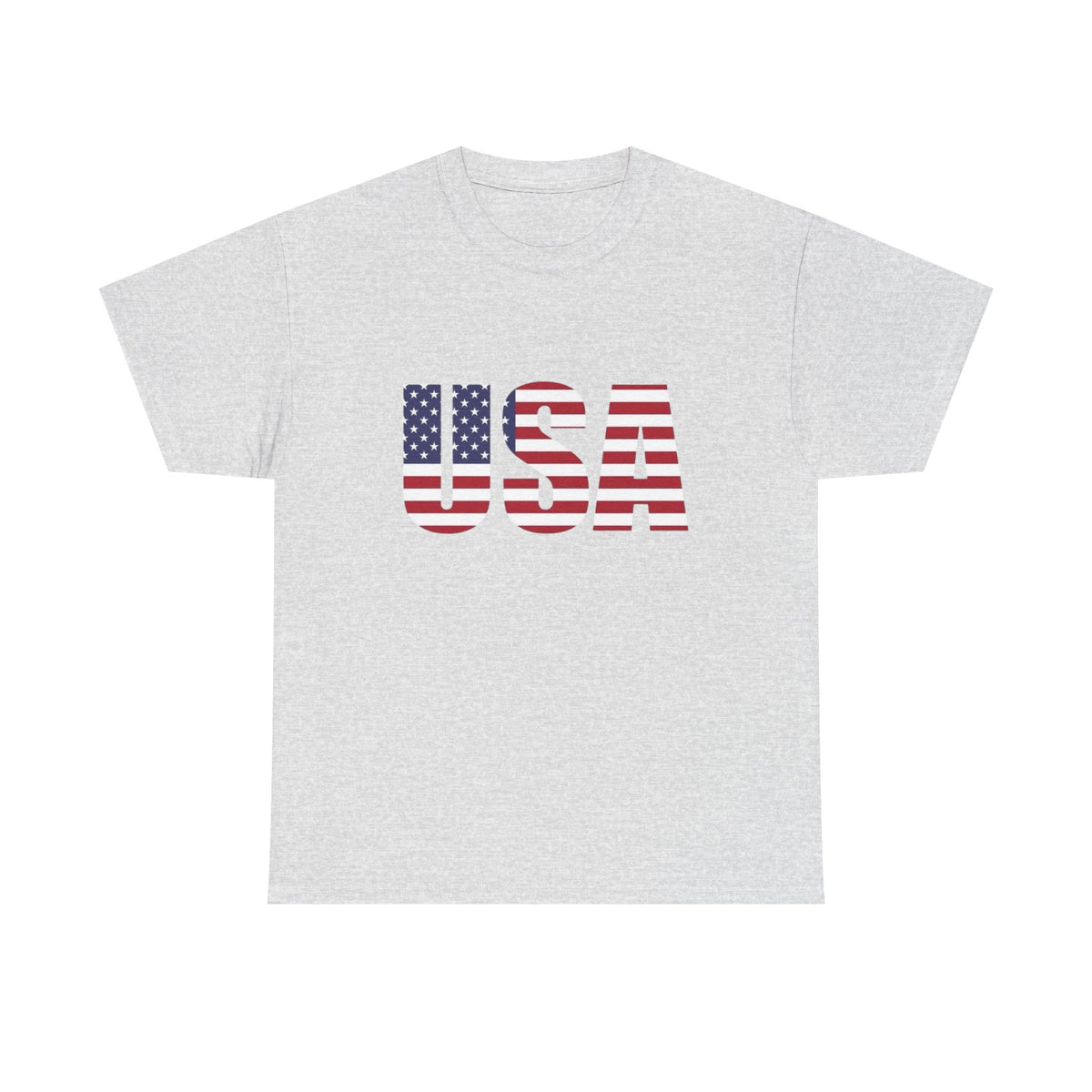 USA American Flag Made In AMERICA Graphic T Shirt Unisex NEW Heavy Cotton Tee