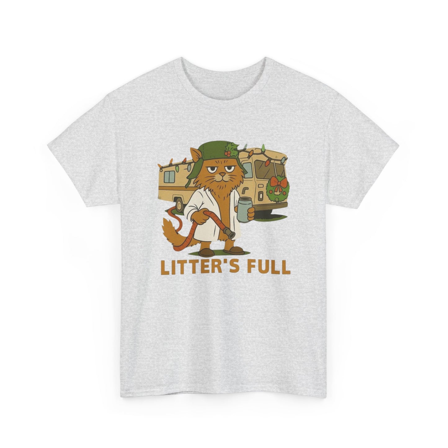 Litters Full Hilarious Cat Graphic T Shirt NEW ADULT Tee