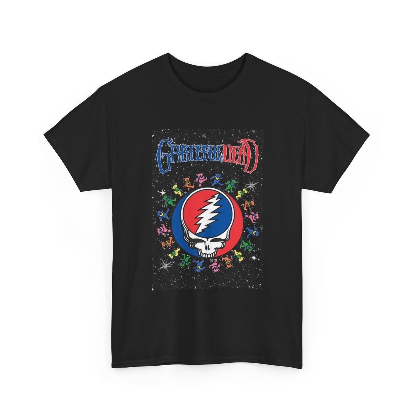 Grateful Dead Tshirt Vintage Poster Jerry Garcia The Dead Unisex Heavy Cotton 5