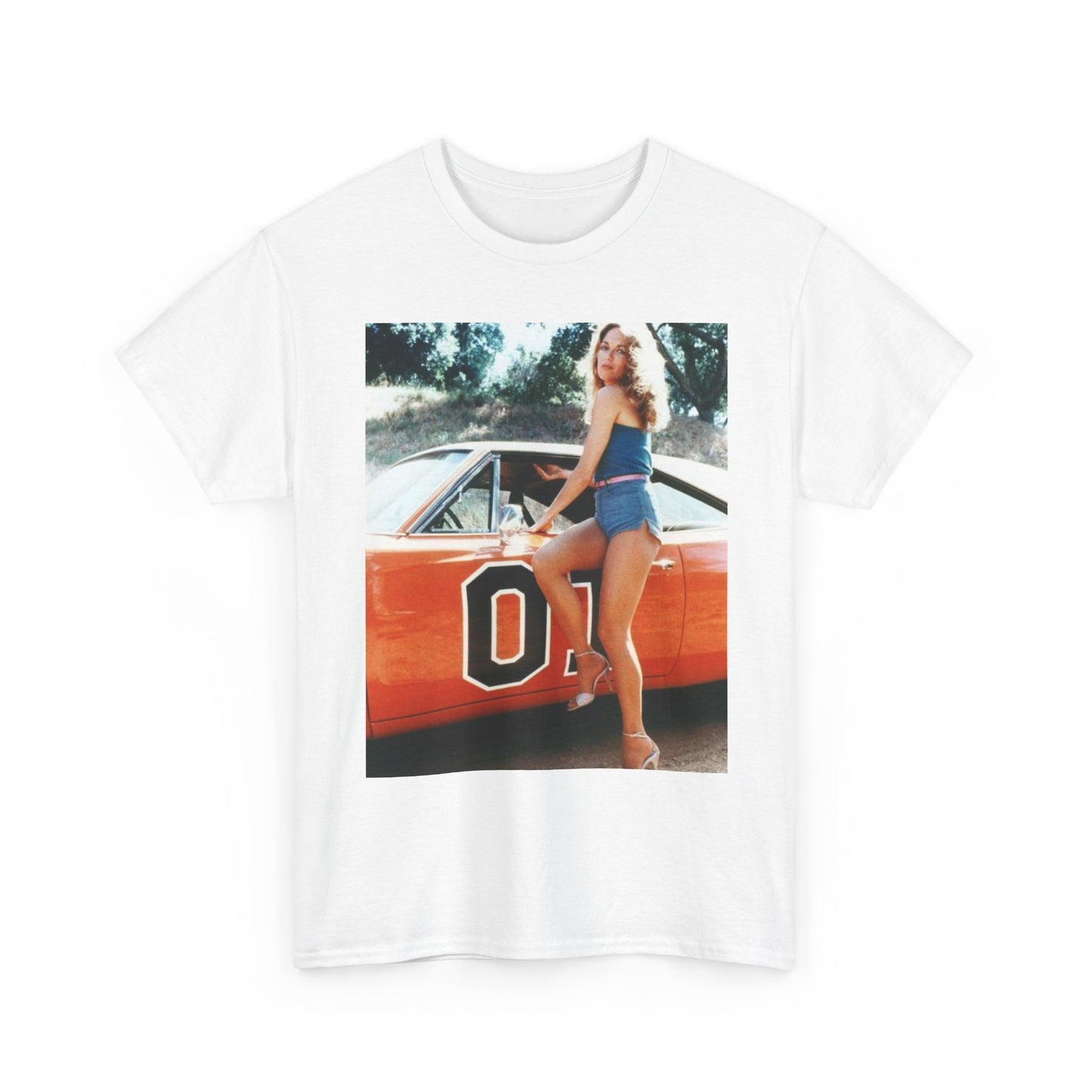 Dukes Of Hazzard Graphic T Shirt Vintage Poster Retro Unisex Heavy Cotton Tee 1