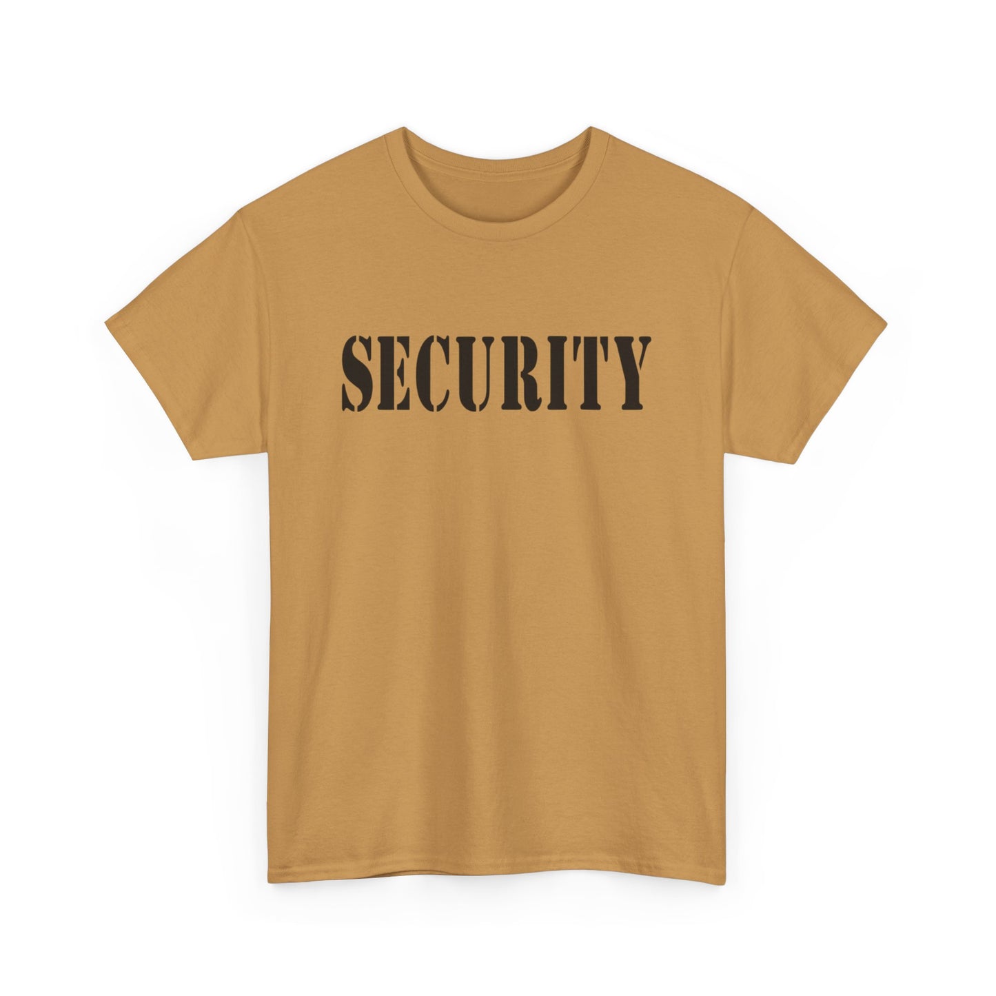 Security Graphic T Shirt Police Academy Uniform Funny Bar Unisex Heavy Cotton