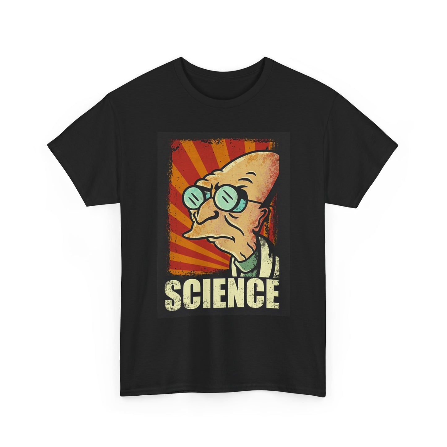 Futurama Graphic T Shirt Funny Science Retro Unisex Heavy Cotton Tee