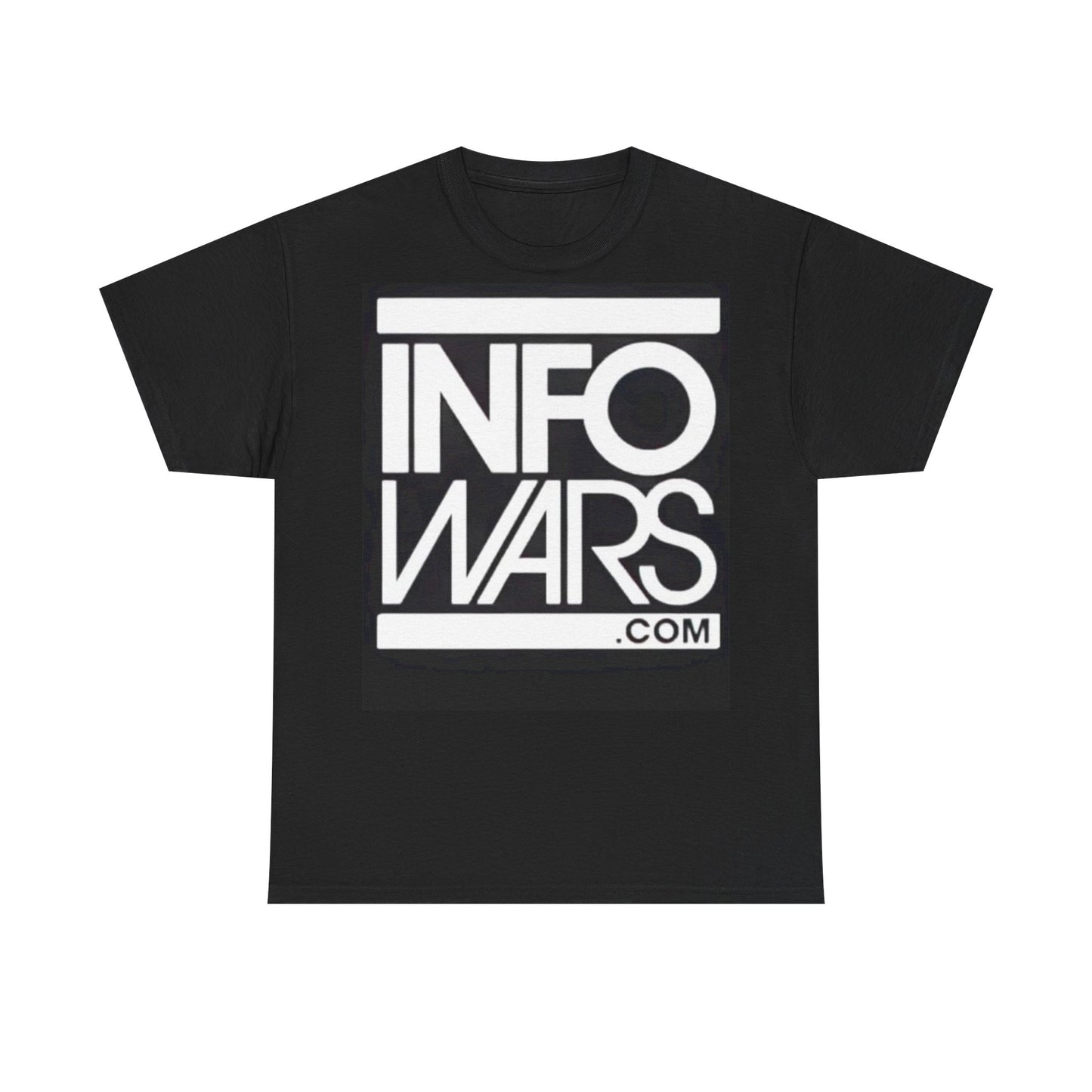 Info Wars Tshirt Alex Jones Rogan American Funny Podcast Unisex Heavy Cotton Tee