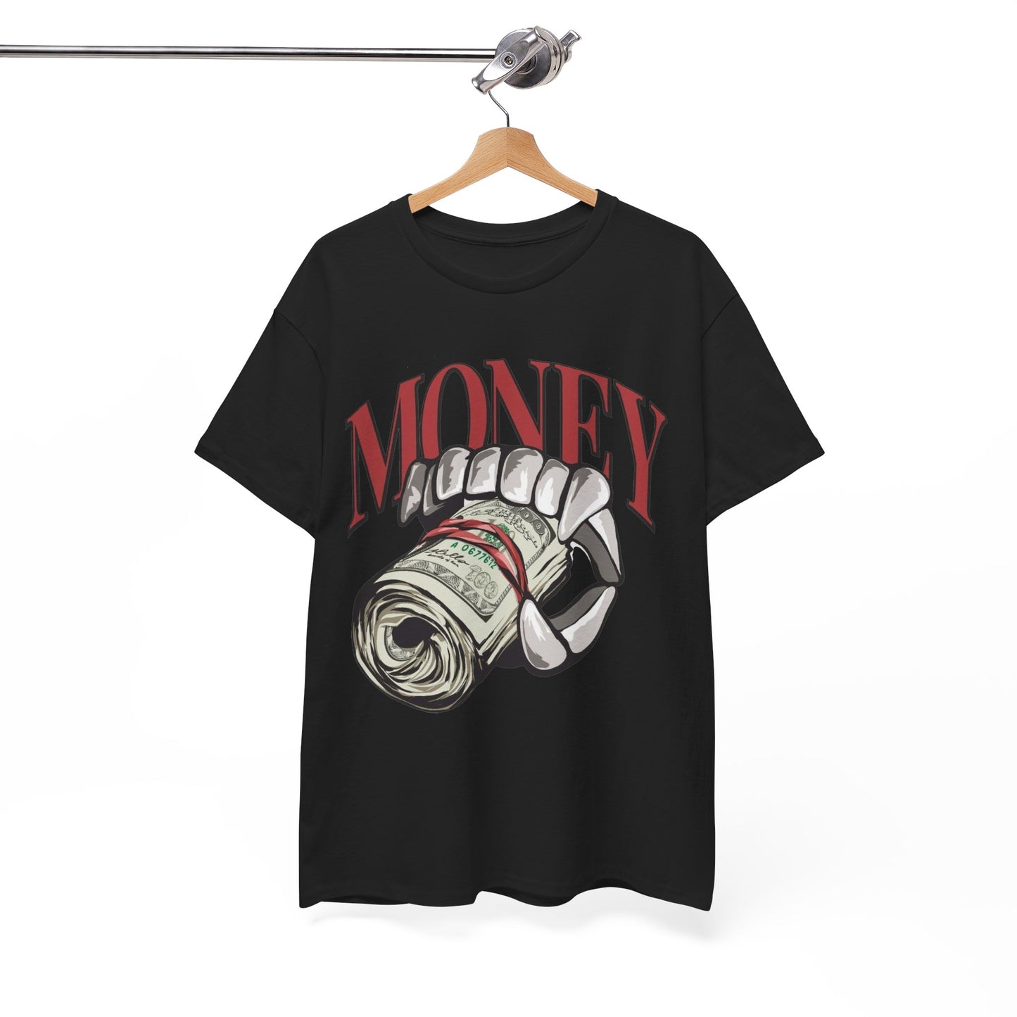 Money Grill Retro Street Wear Graphic T Shirt Unisex Heavy Cotton Tee