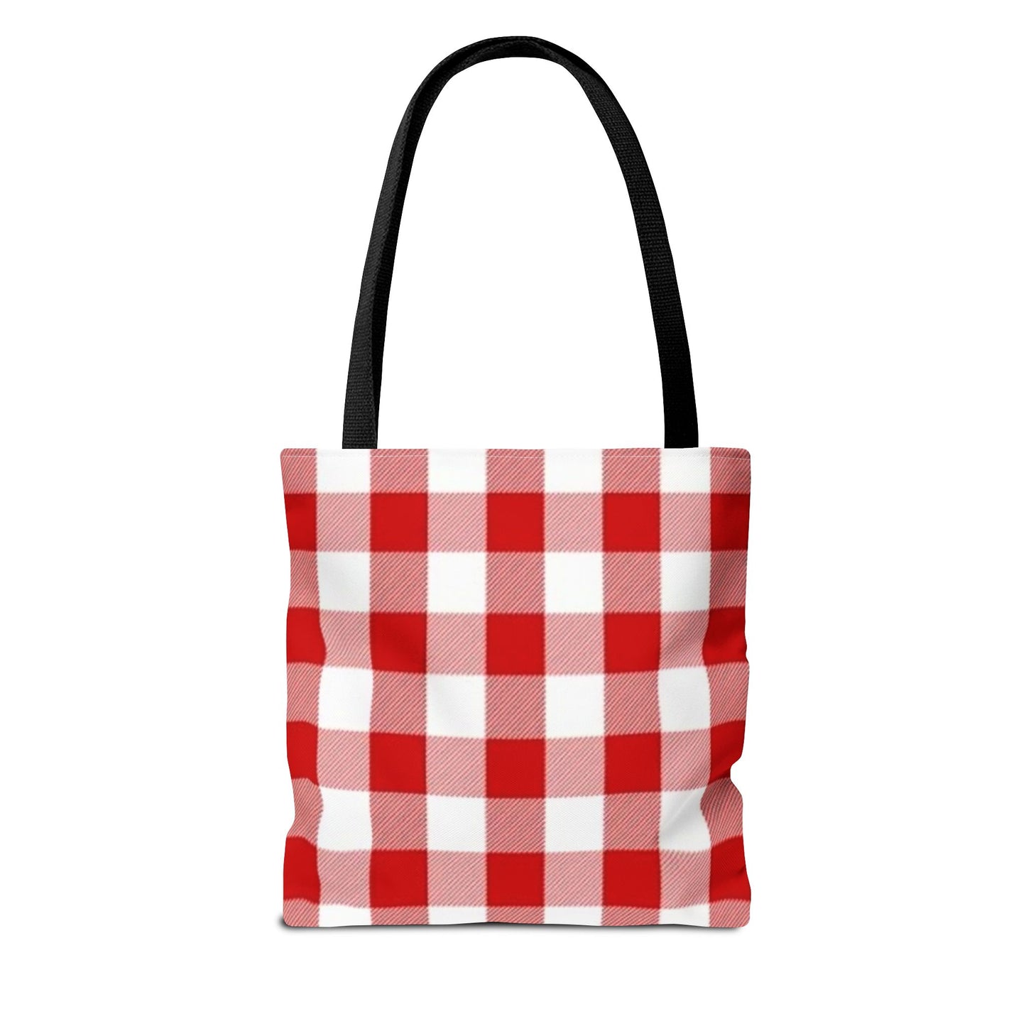 Red Checkered All Over Print BRAND NEW Purse - Pocketbook - Travel Tote Bag