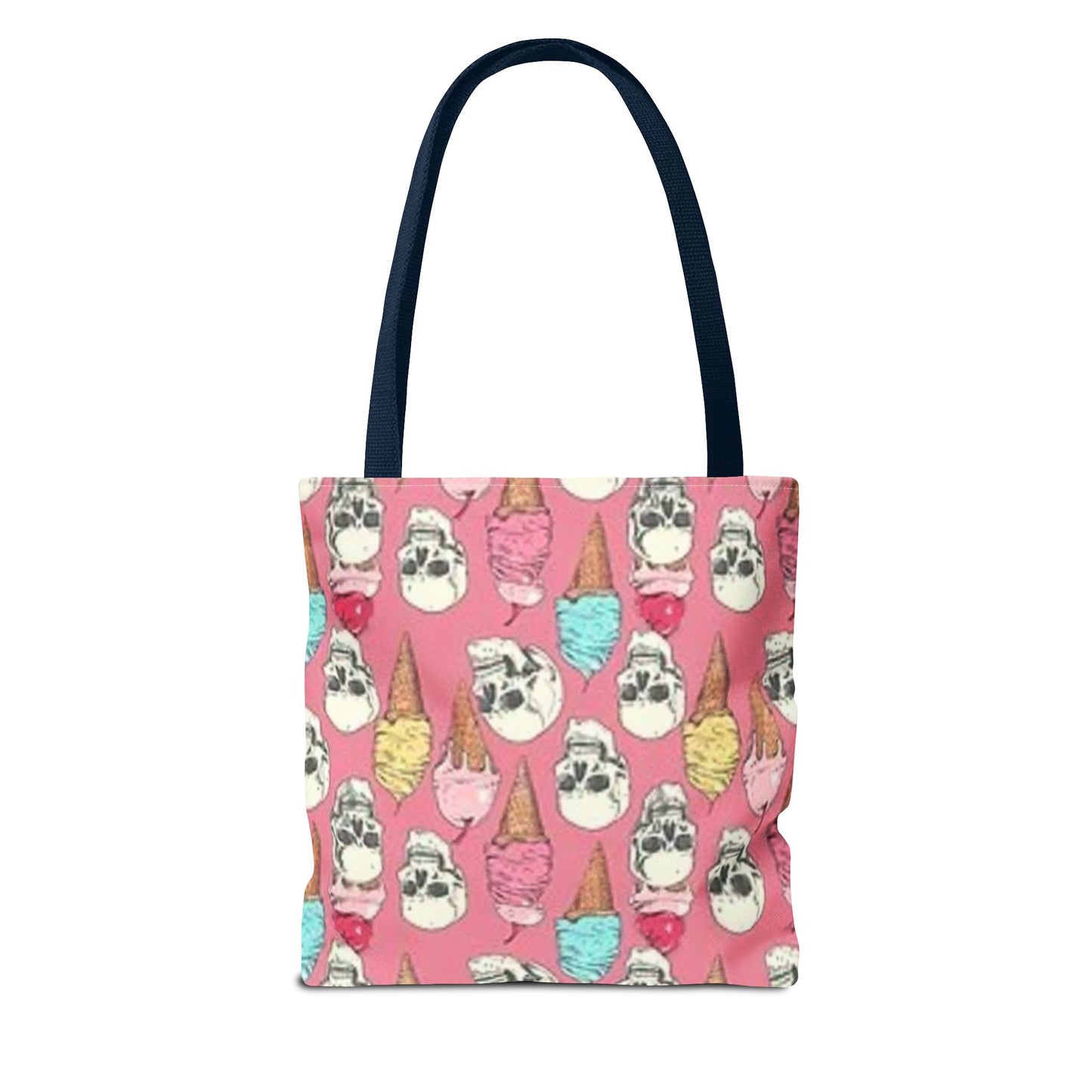 Ice Cream Checkered All Over Print BRAND NEW Purse Pocketbook - Travel Tote Bag