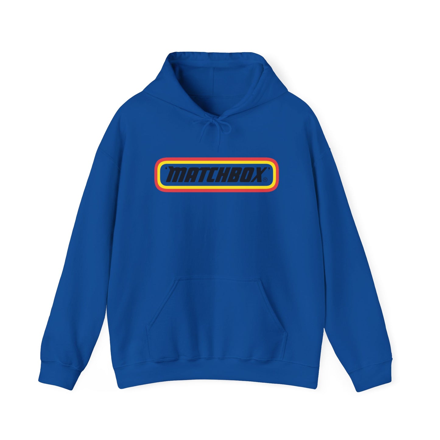 Matchbox Logo Retro Toys Graphic Hoodie Unisex Heavy Blend™ Hooded Sweatshirt