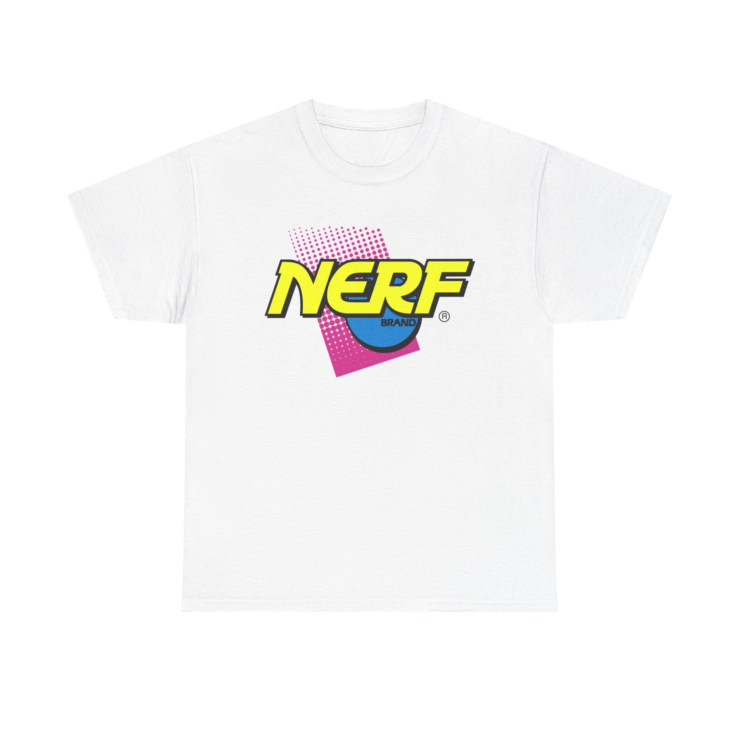 Nerf Graphic T Shirt 90s Kids Toys Retro Unisex Heavy Cotton Tee